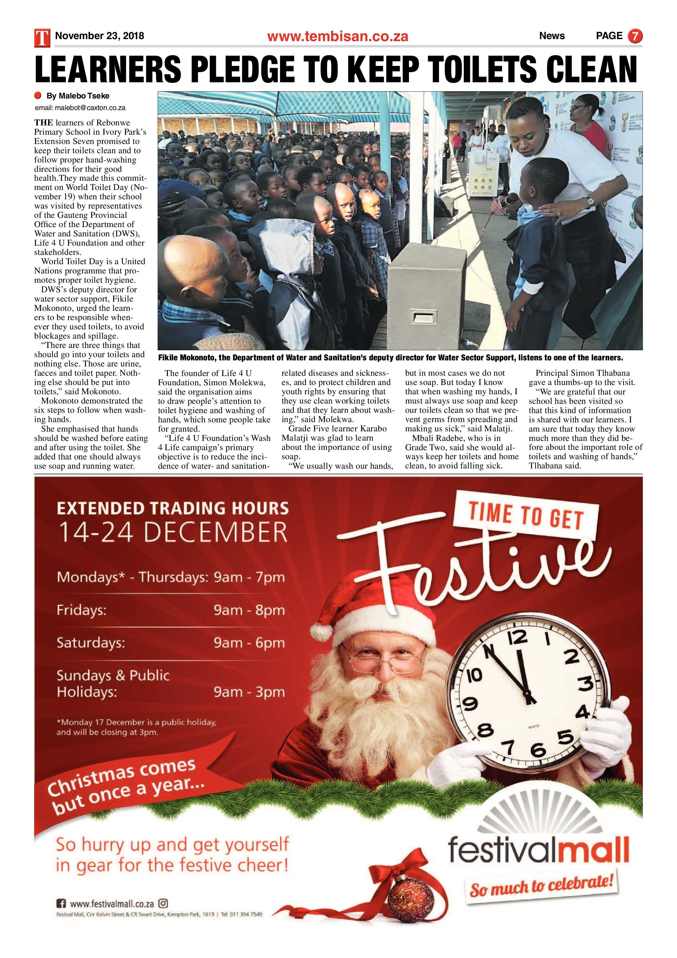The Tembisan 26 November 2018 page 7