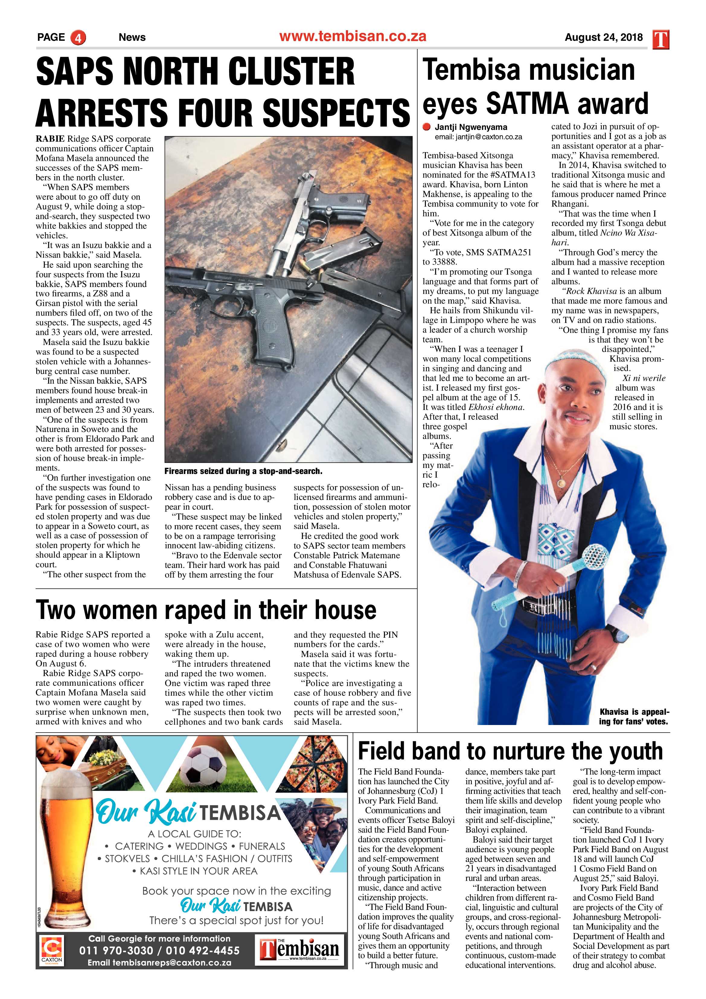 The Tembisan 27 August 2018 page 4