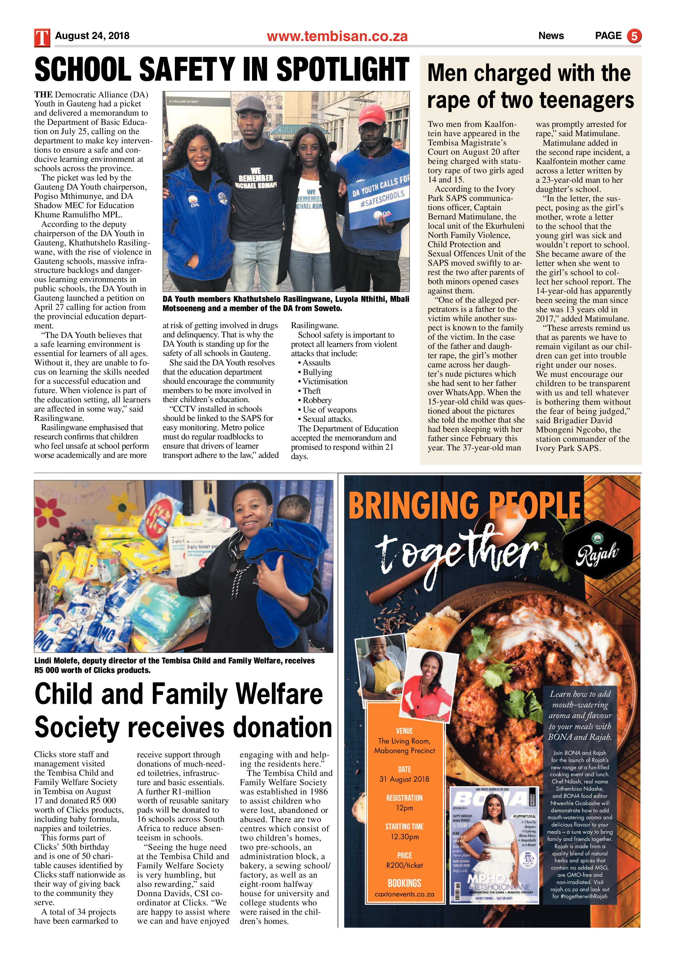 The Tembisan 27 August 2018 page 5