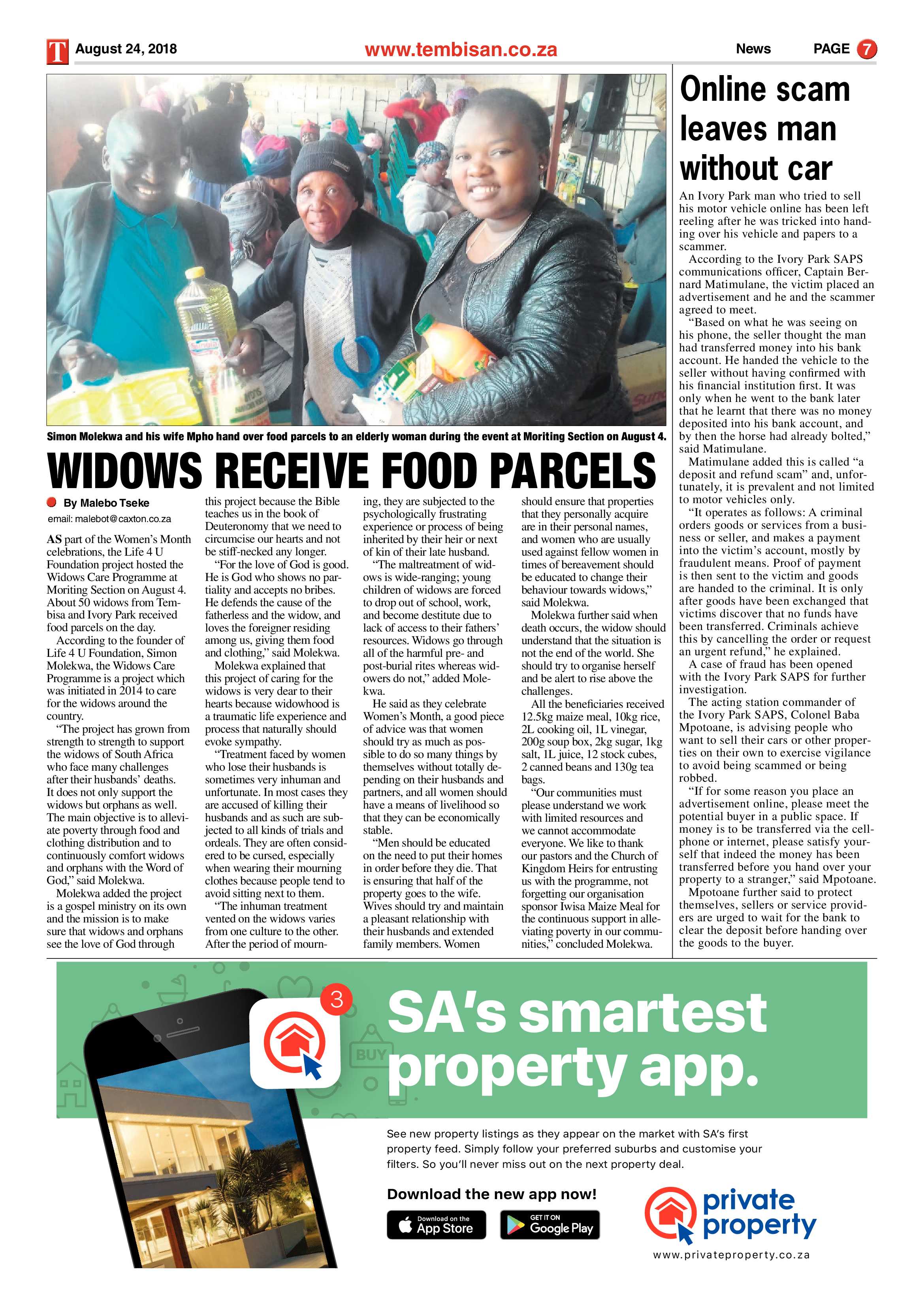 The Tembisan 27 August 2018 page 7