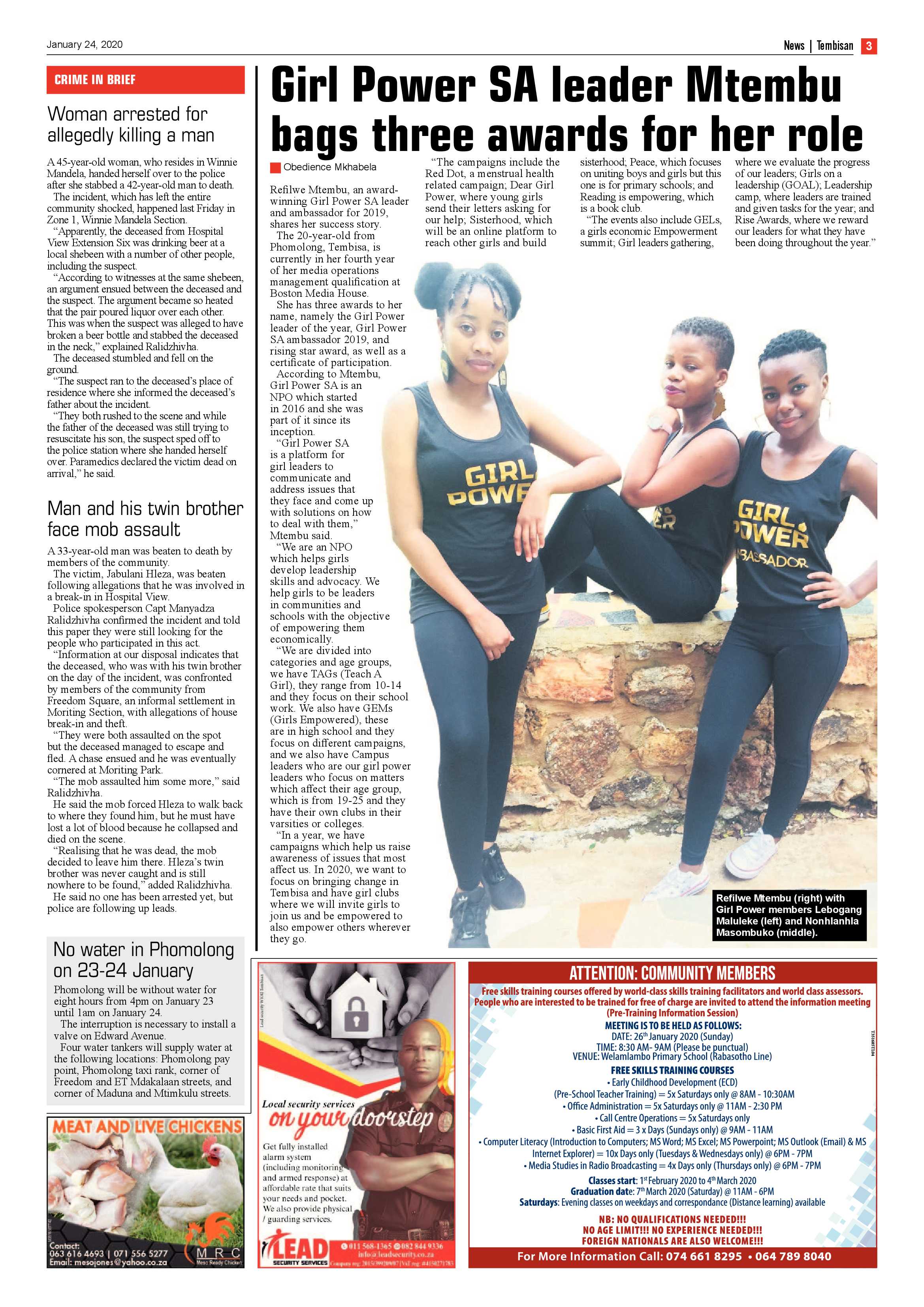 The Tembisan 27 January 2020 page 3