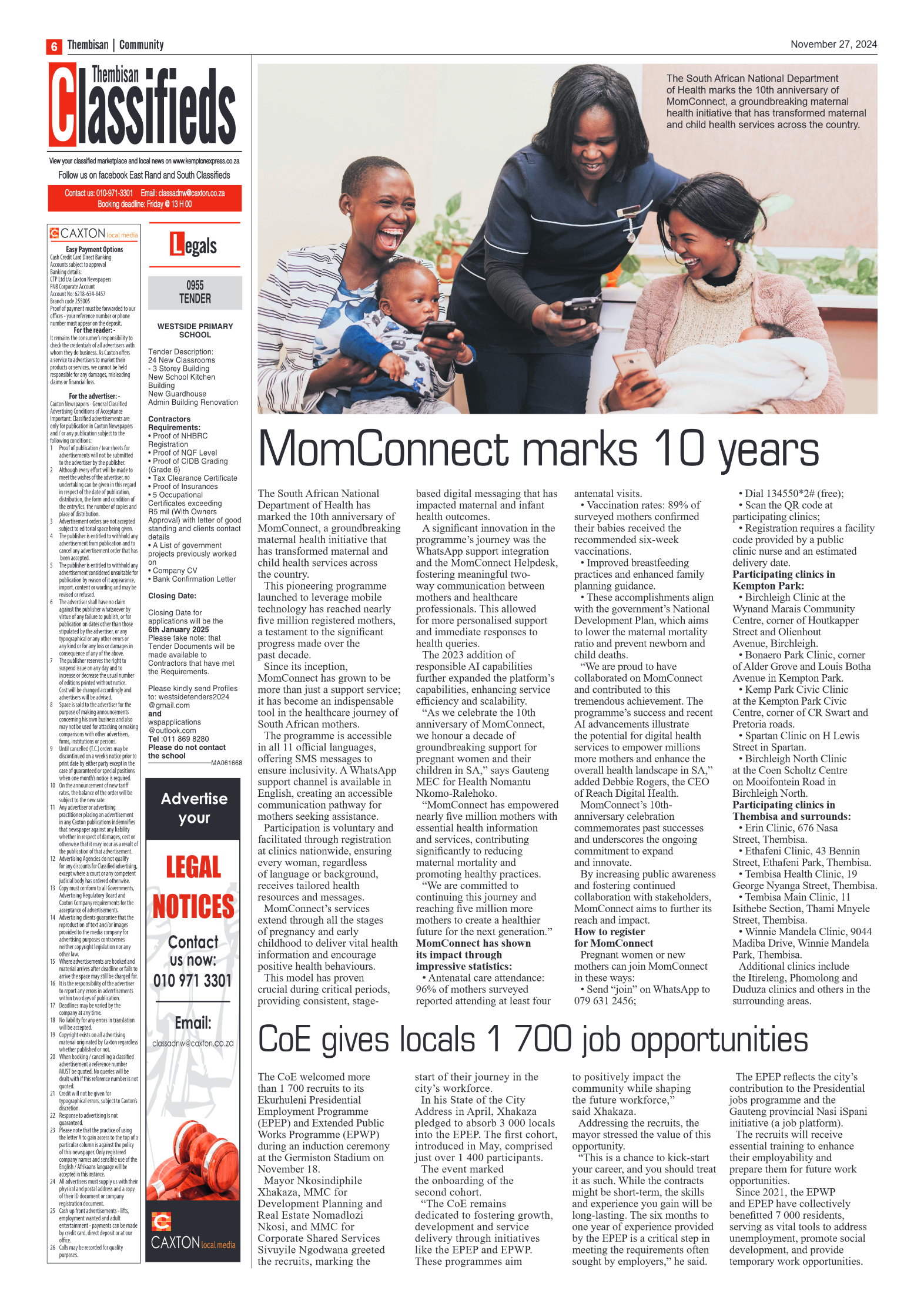 The Tembisan 27 Novemberr 2024 page 6