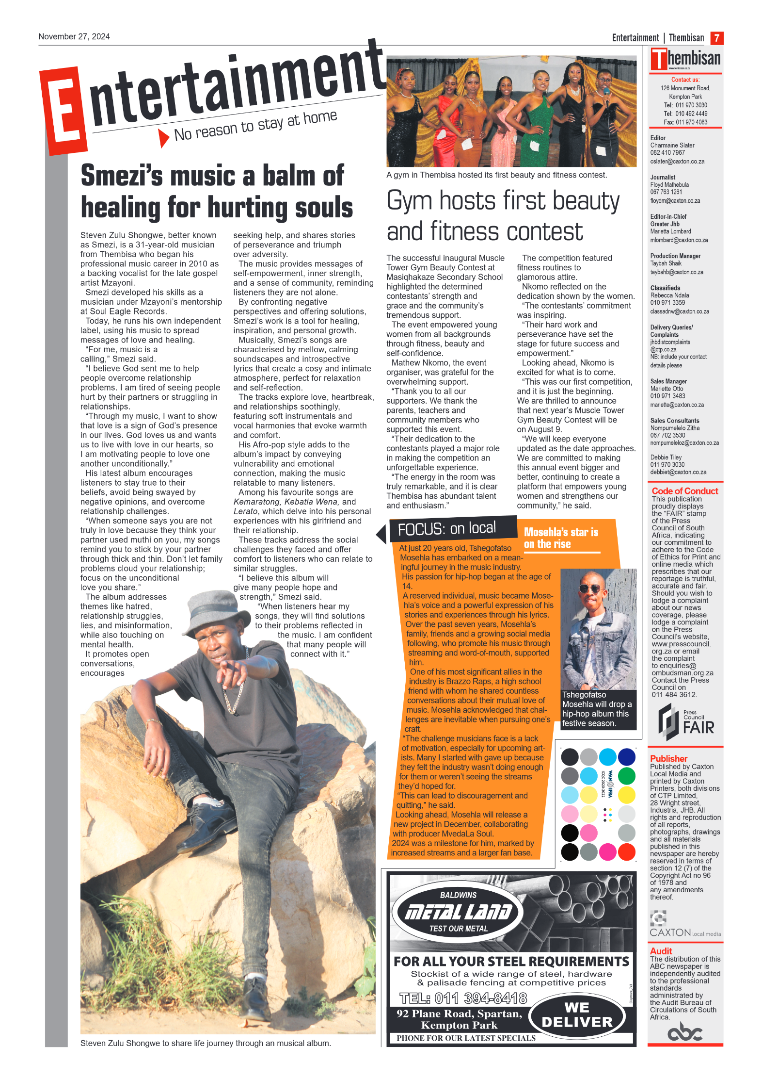 The Tembisan 27 Novemberr 2024 page 7