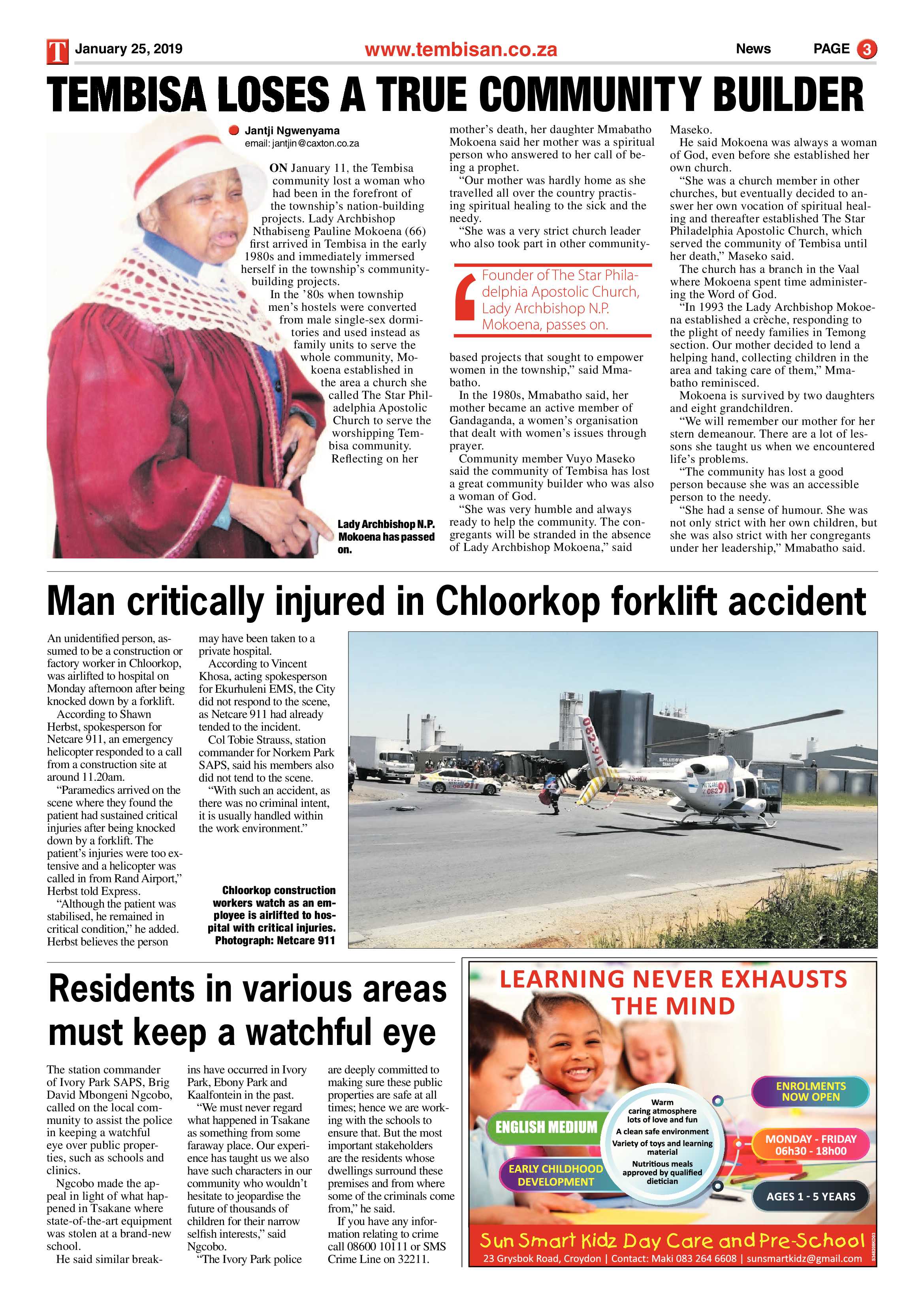 The Tembisan 28 January 2019 page 3