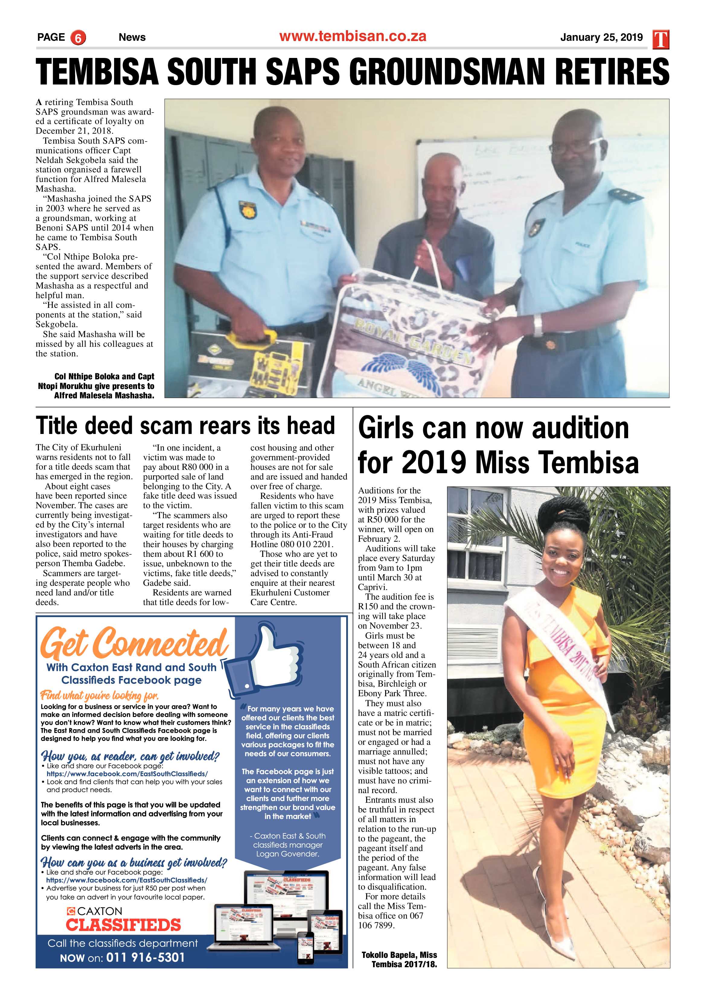The Tembisan 28 January 2019 page 6