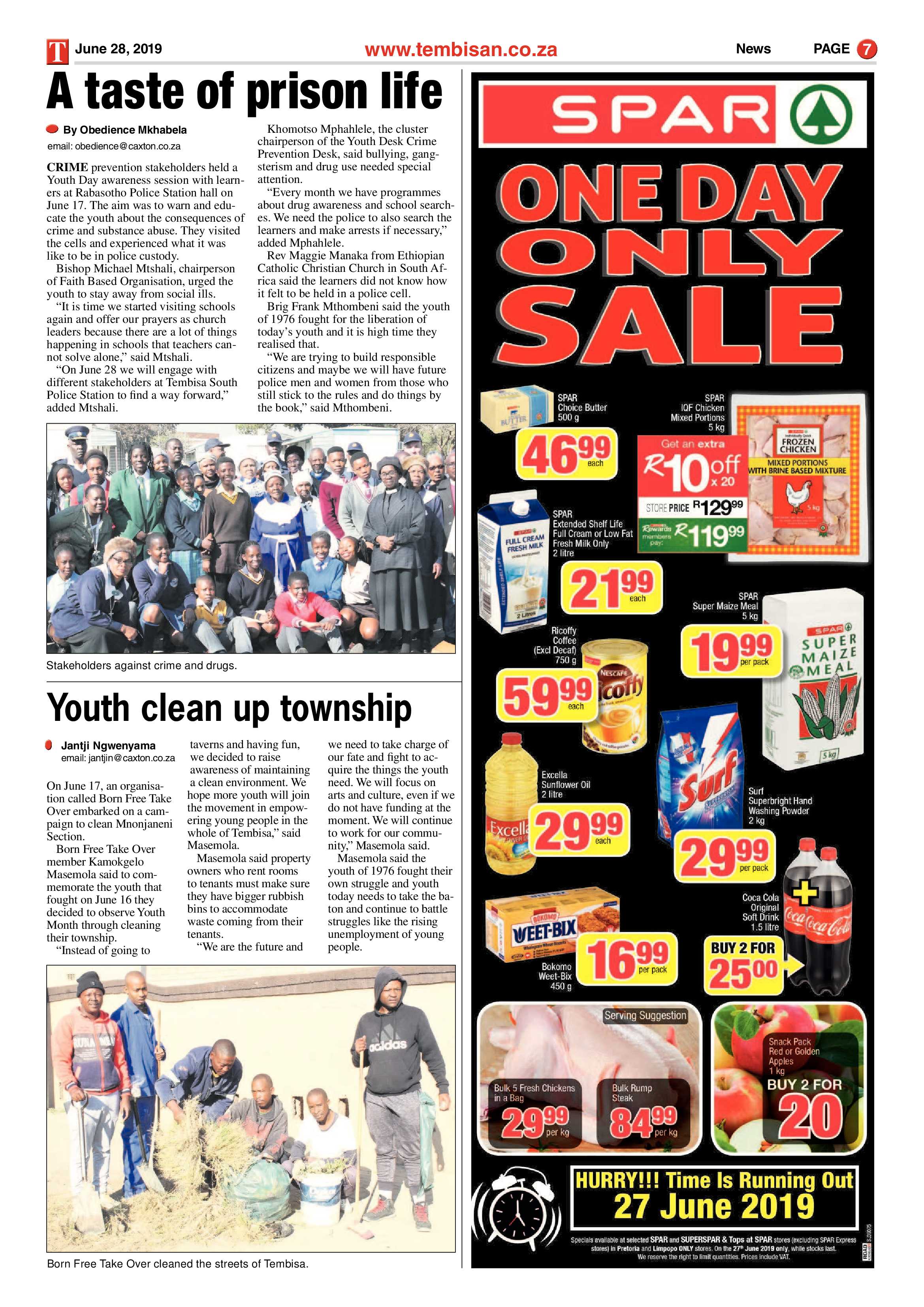 The Tembisan 28 June 2019 page 7