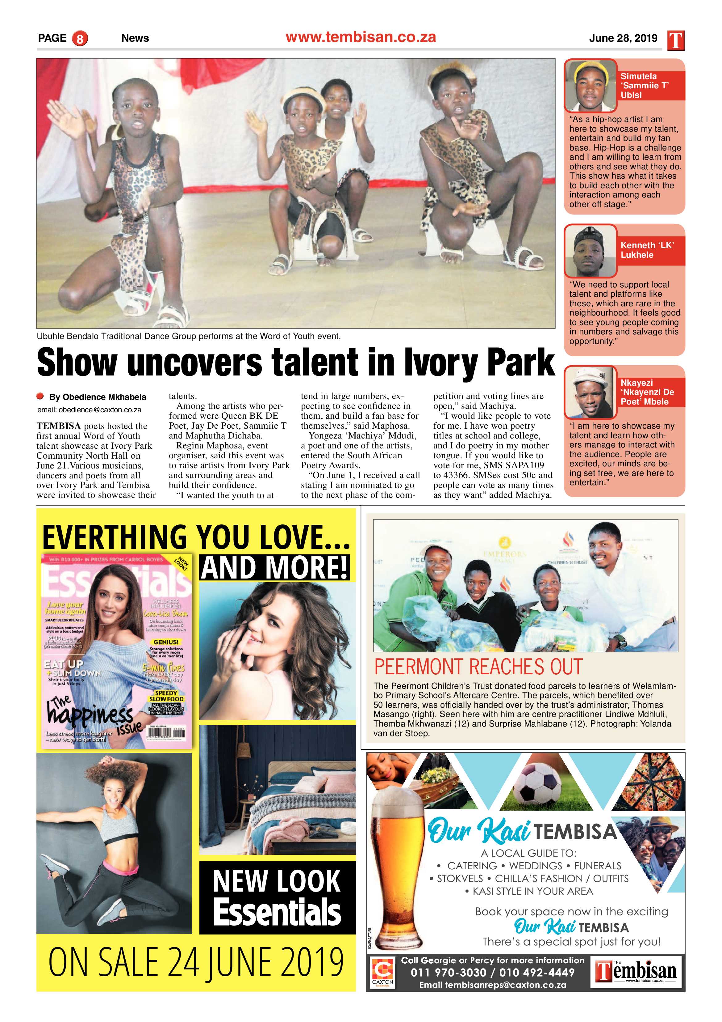 The Tembisan 28 June 2019 page 8