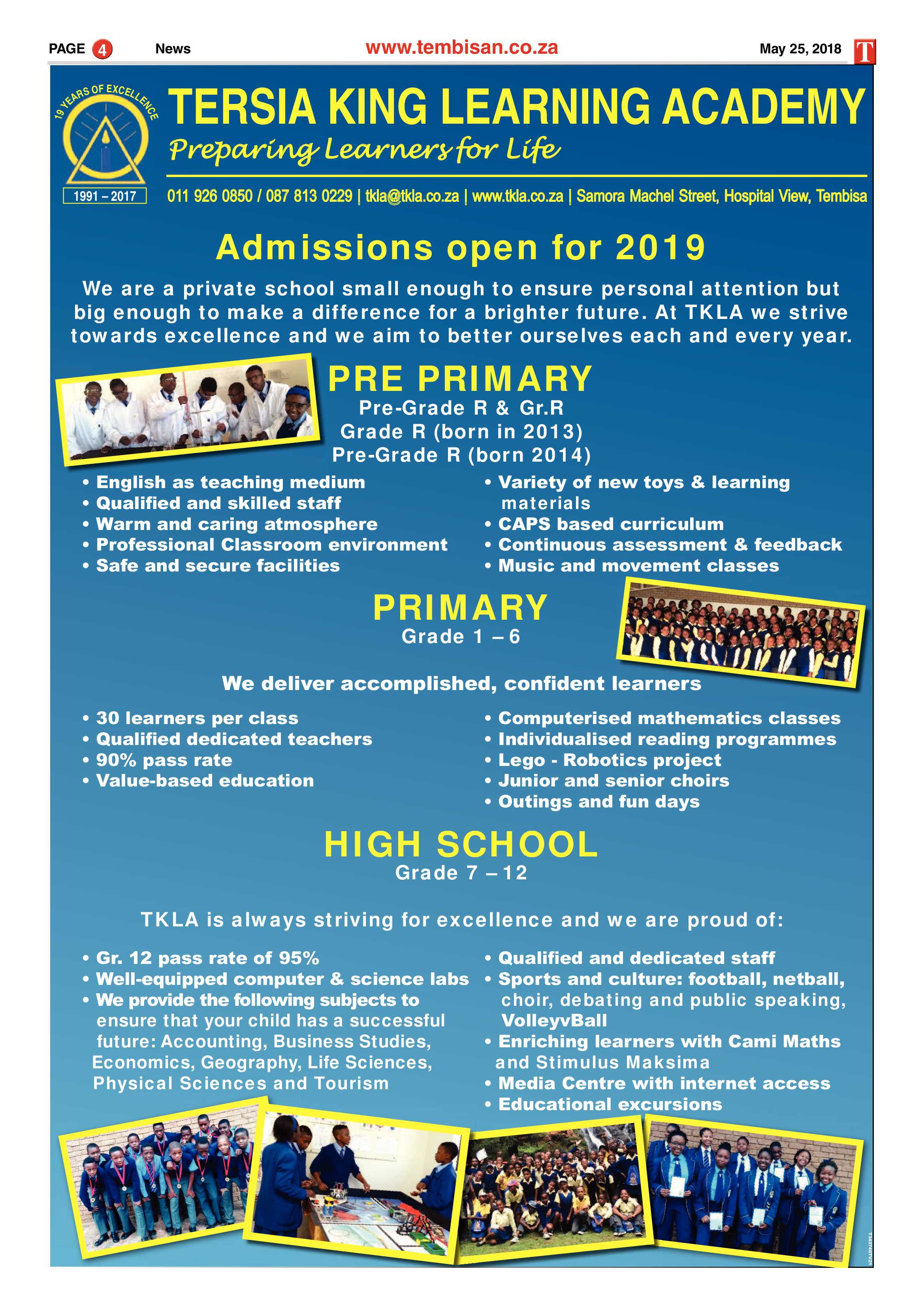 The Tembisan 28 May 2018 page 4