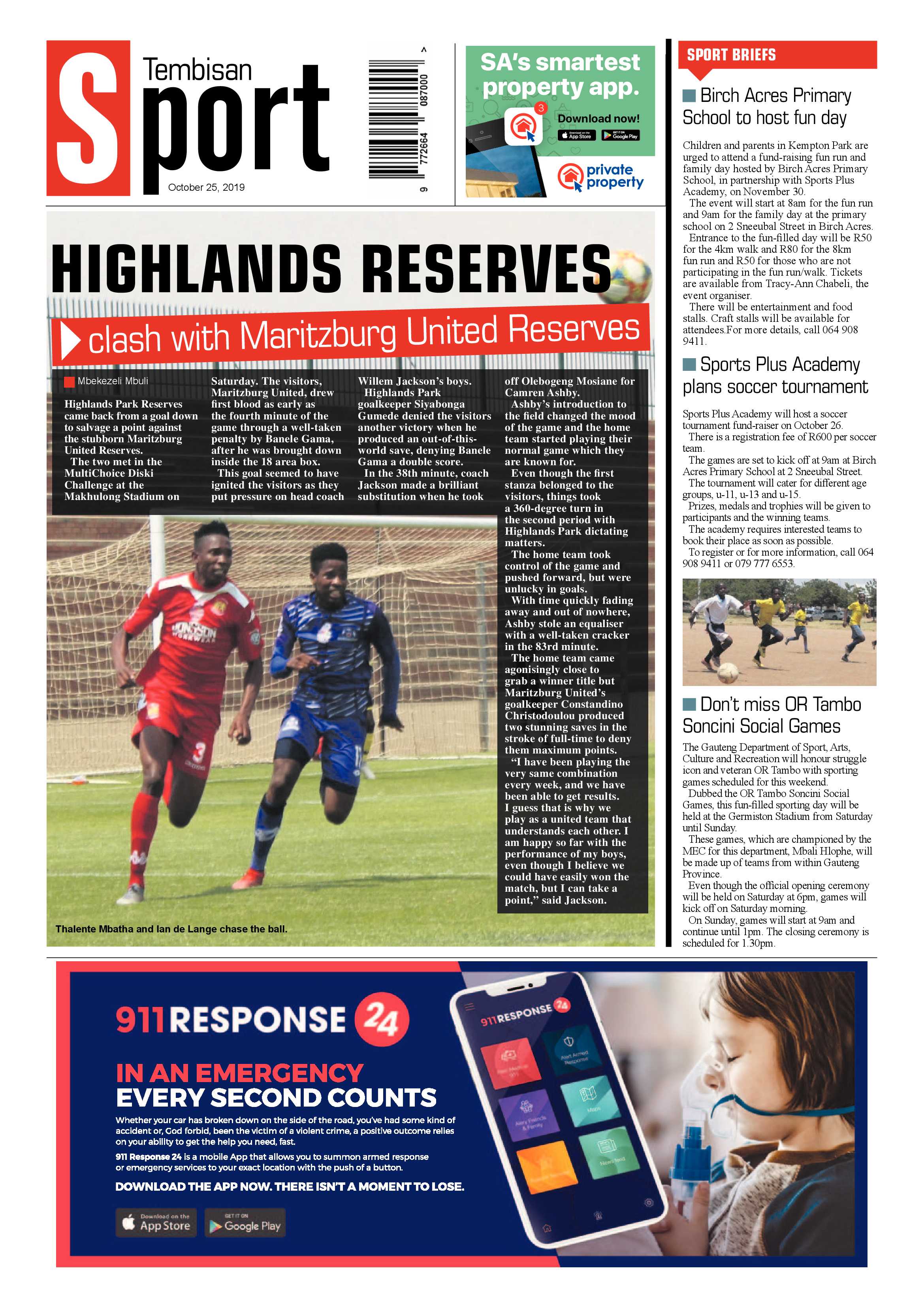 The Tembisan 28 October 2019 page 12