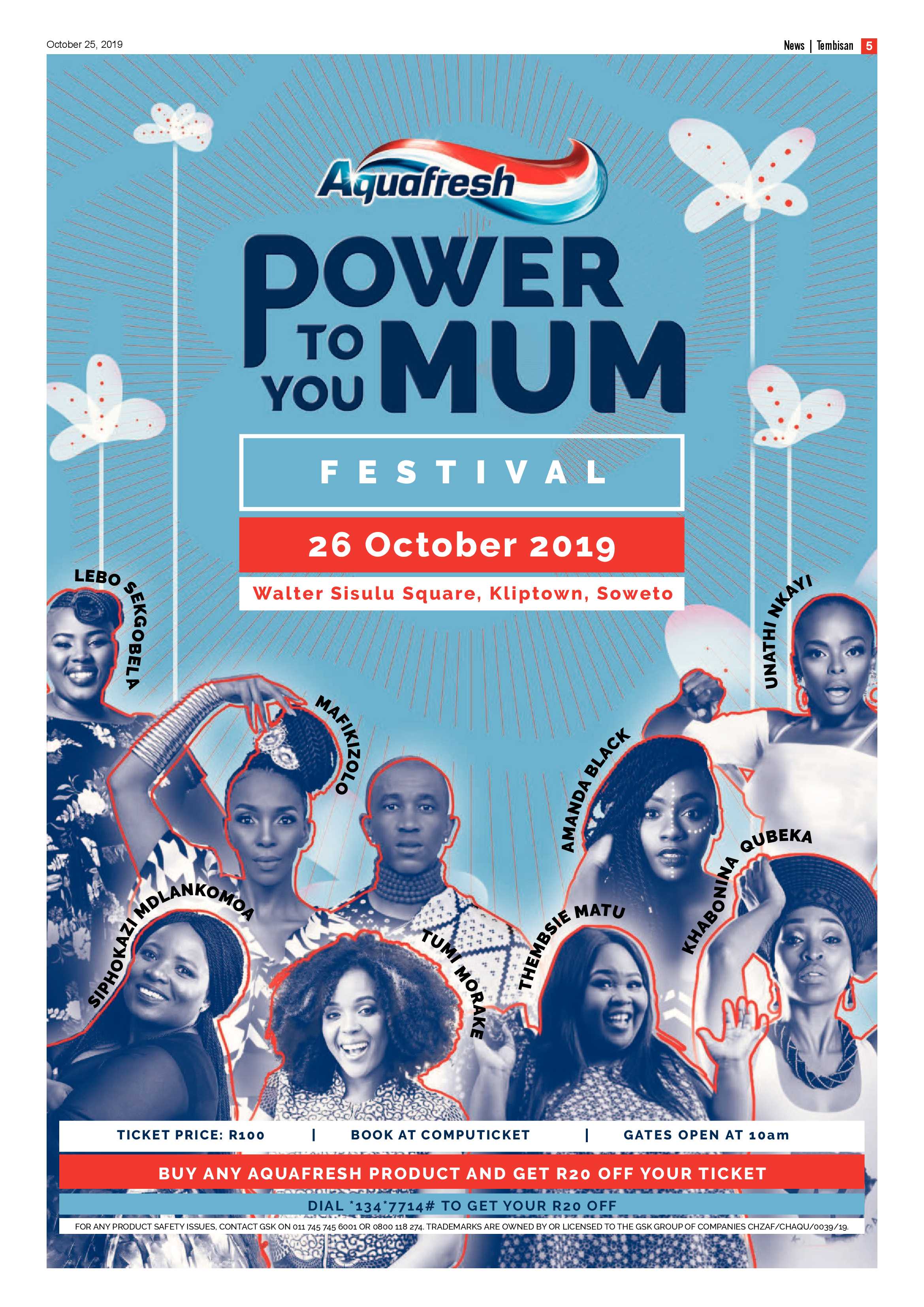 The Tembisan 28 October 2019 page 5