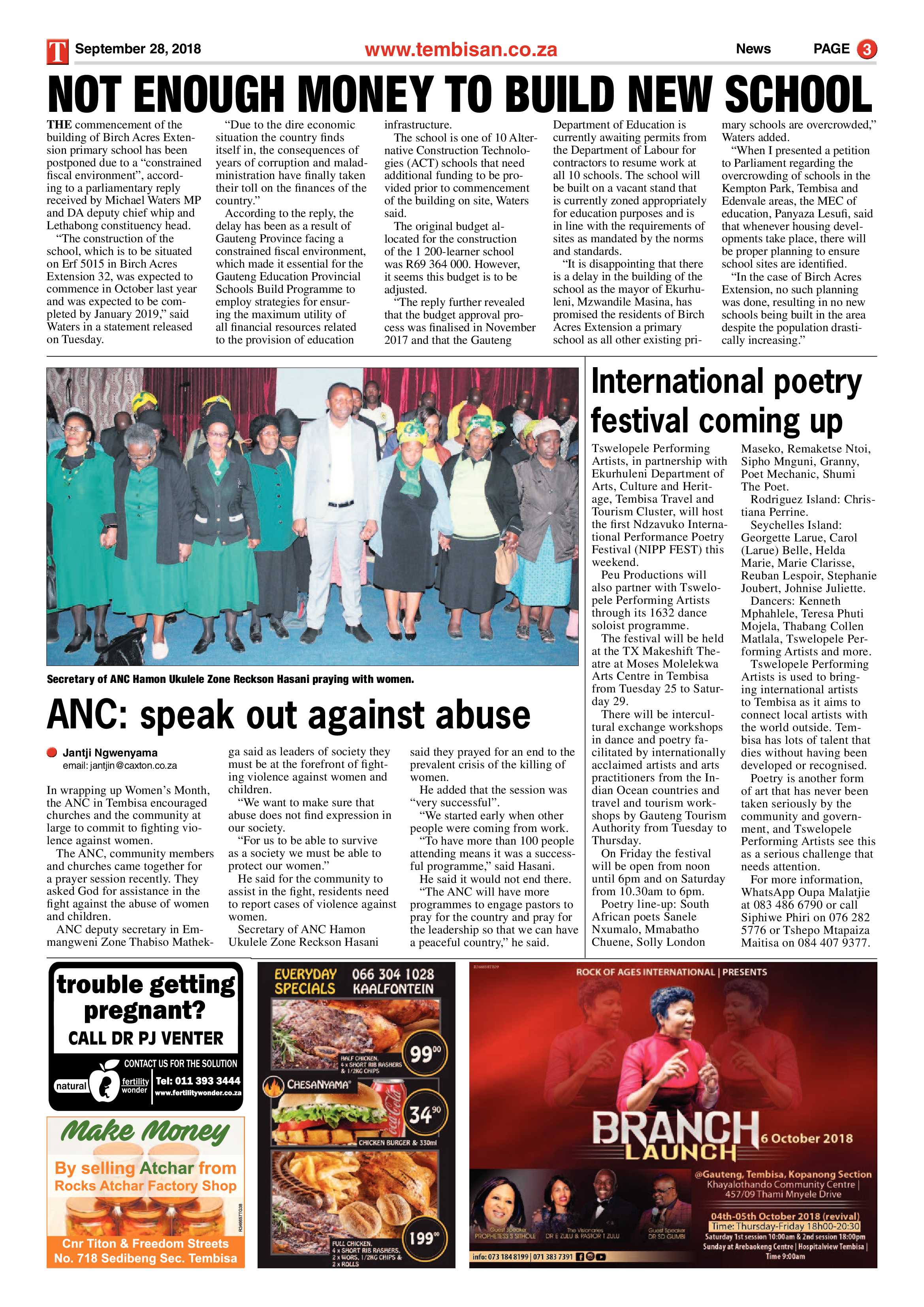 The Tembisan 28 September 2018 page 3