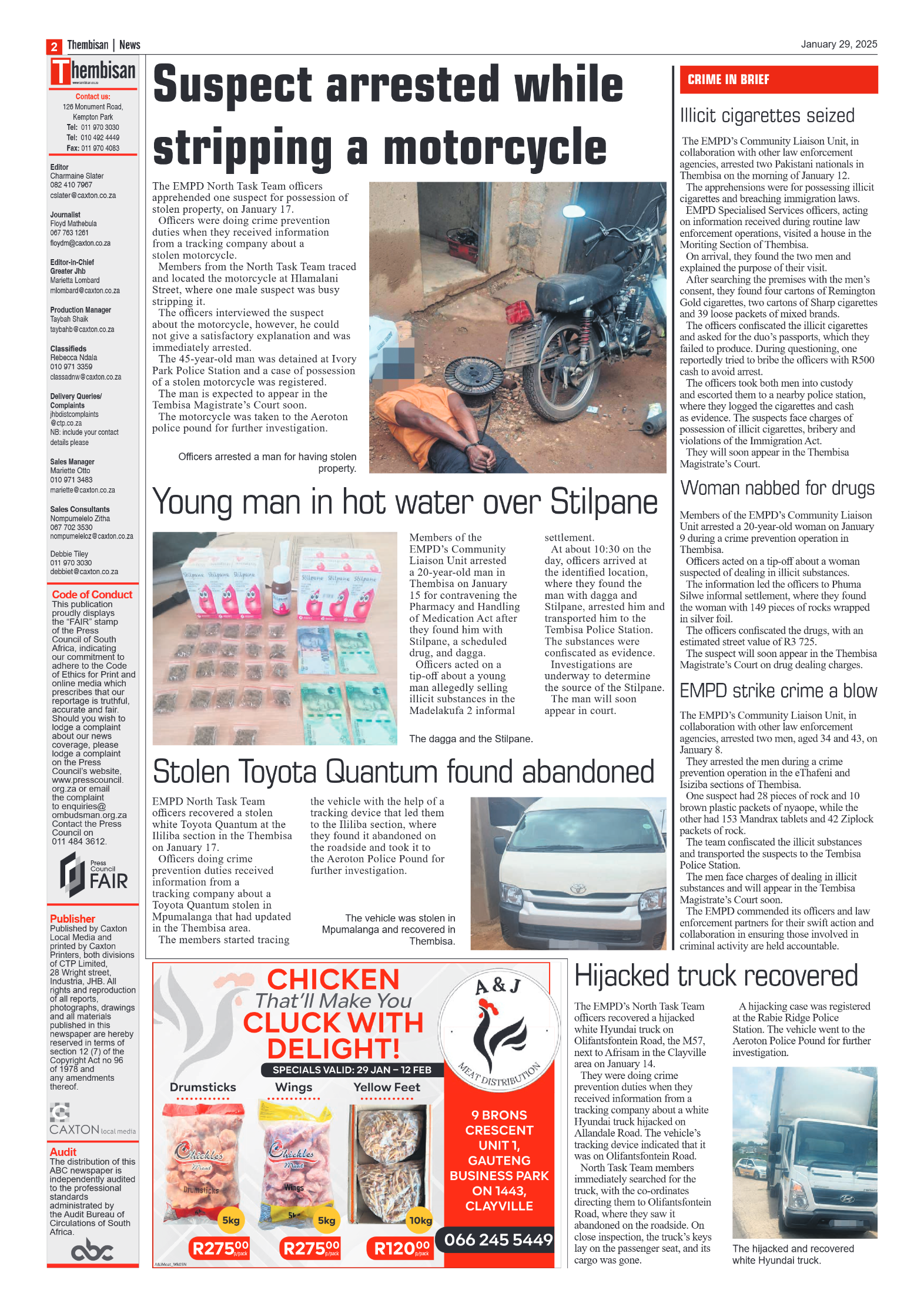 The Tembisan 29 January 2025 page 2