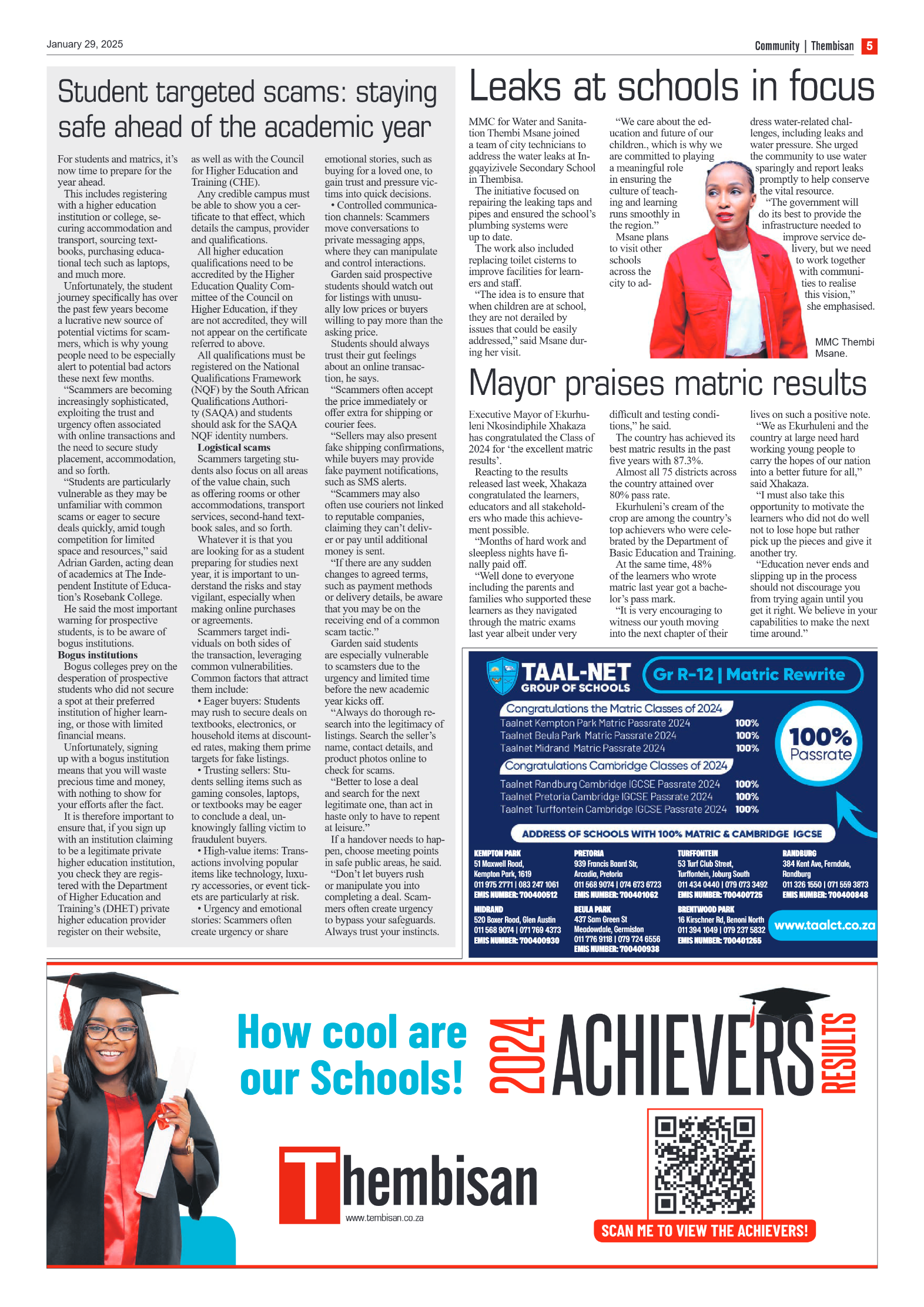 The Tembisan 29 January 2025 page 5
