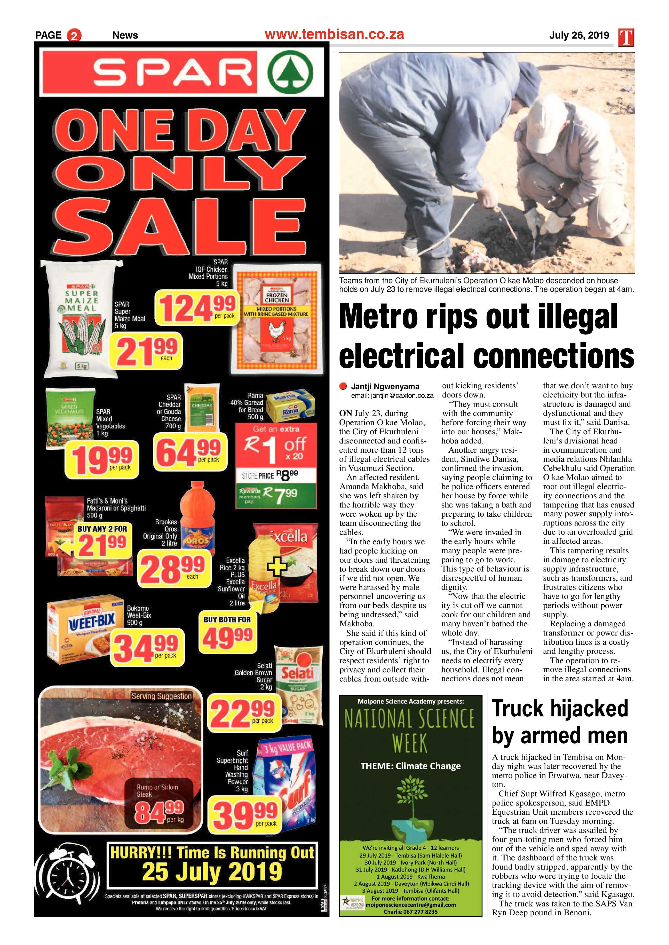The Tembisan 29 July 2019 page 2