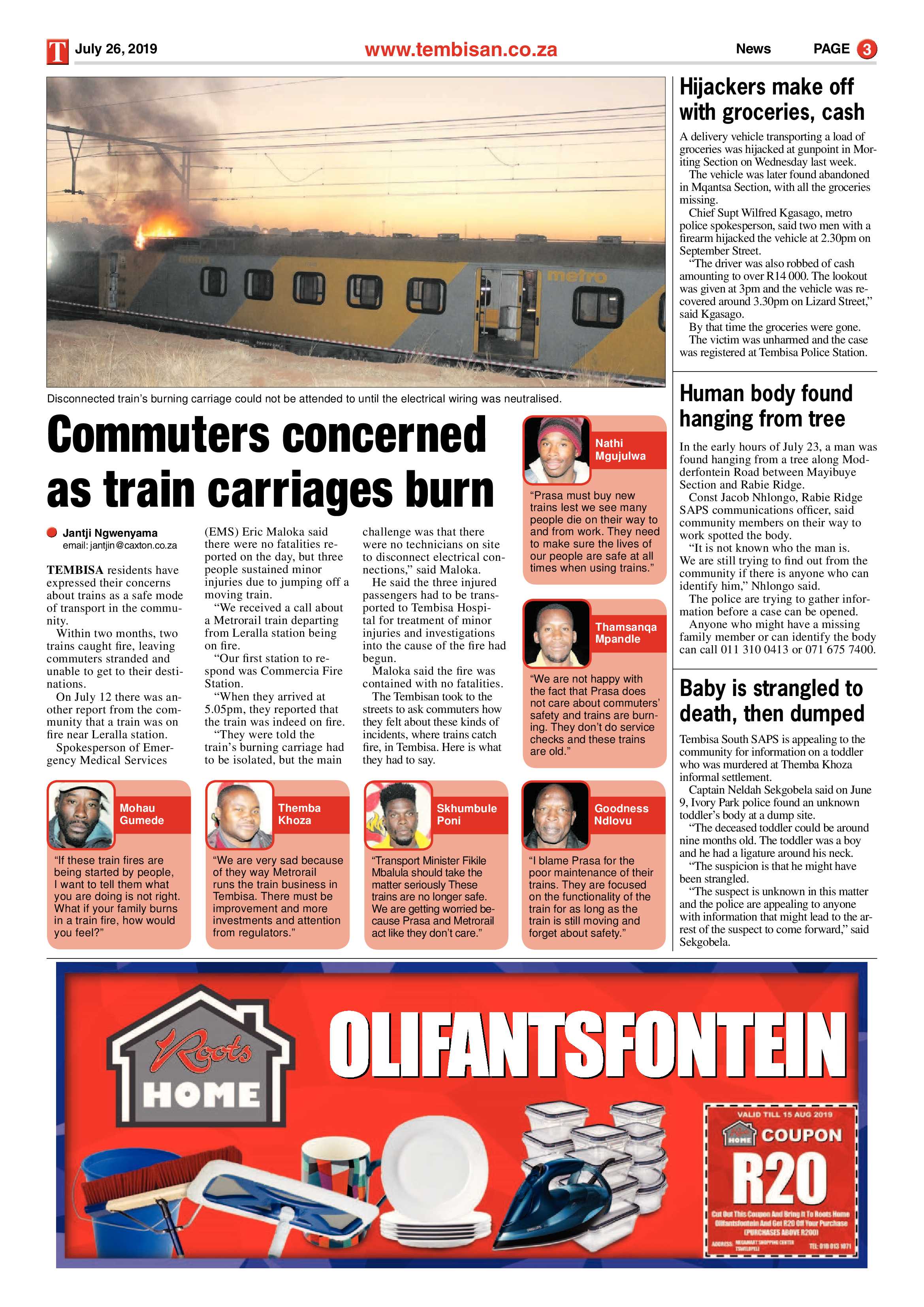 The Tembisan 29 July 2019 page 3