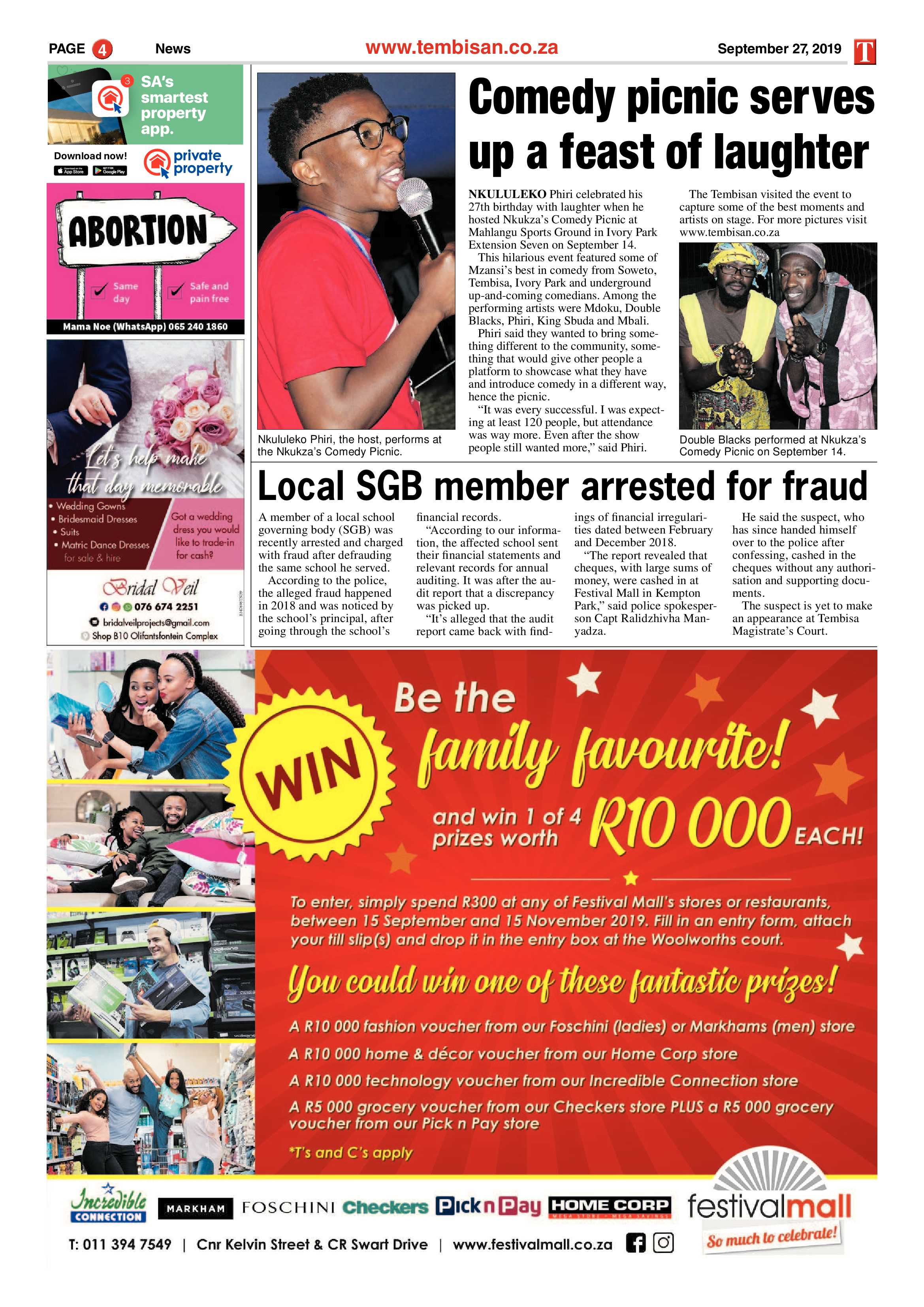 The Tembisan 30 September 2019 page 4