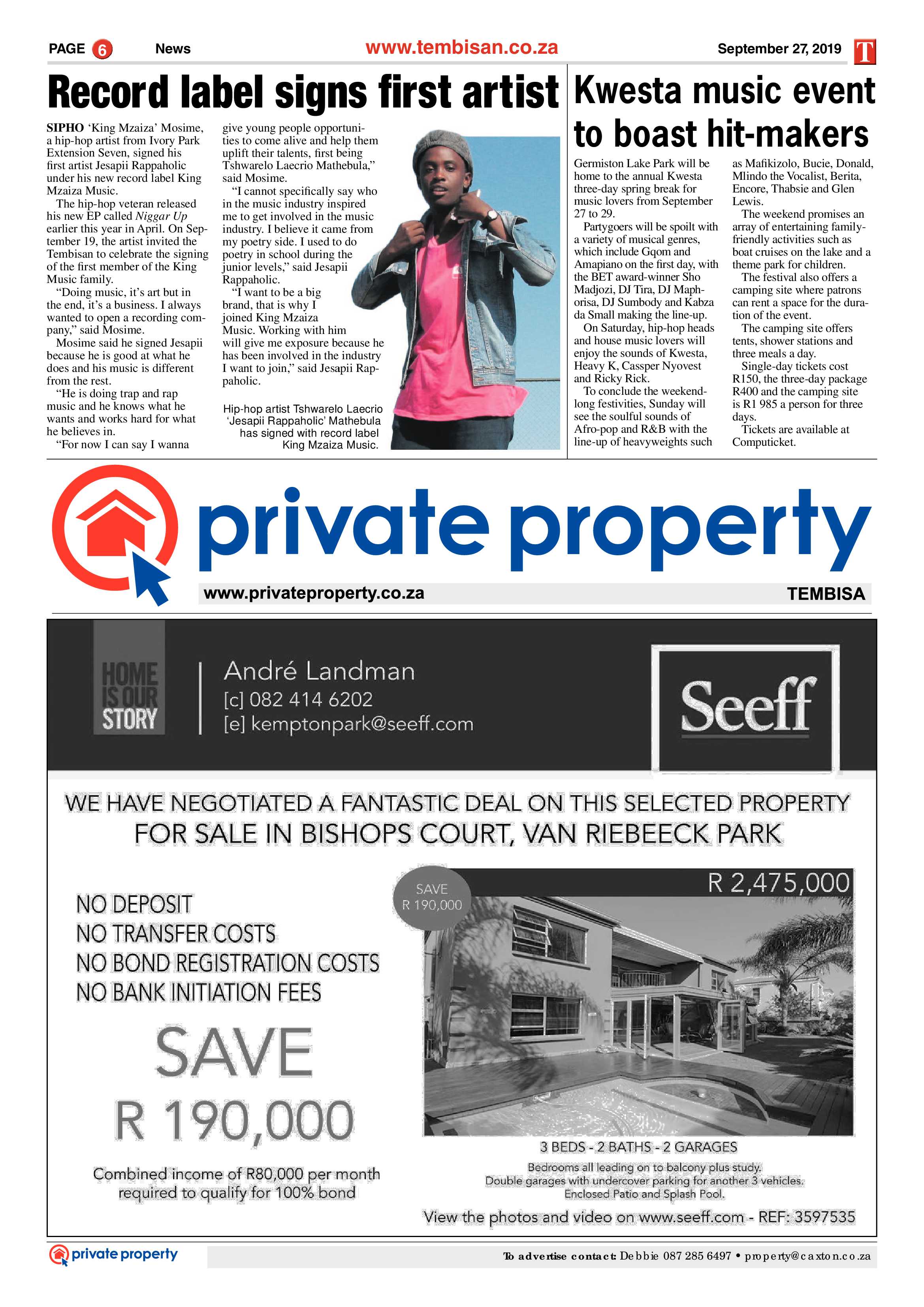 The Tembisan 30 September 2019 page 6