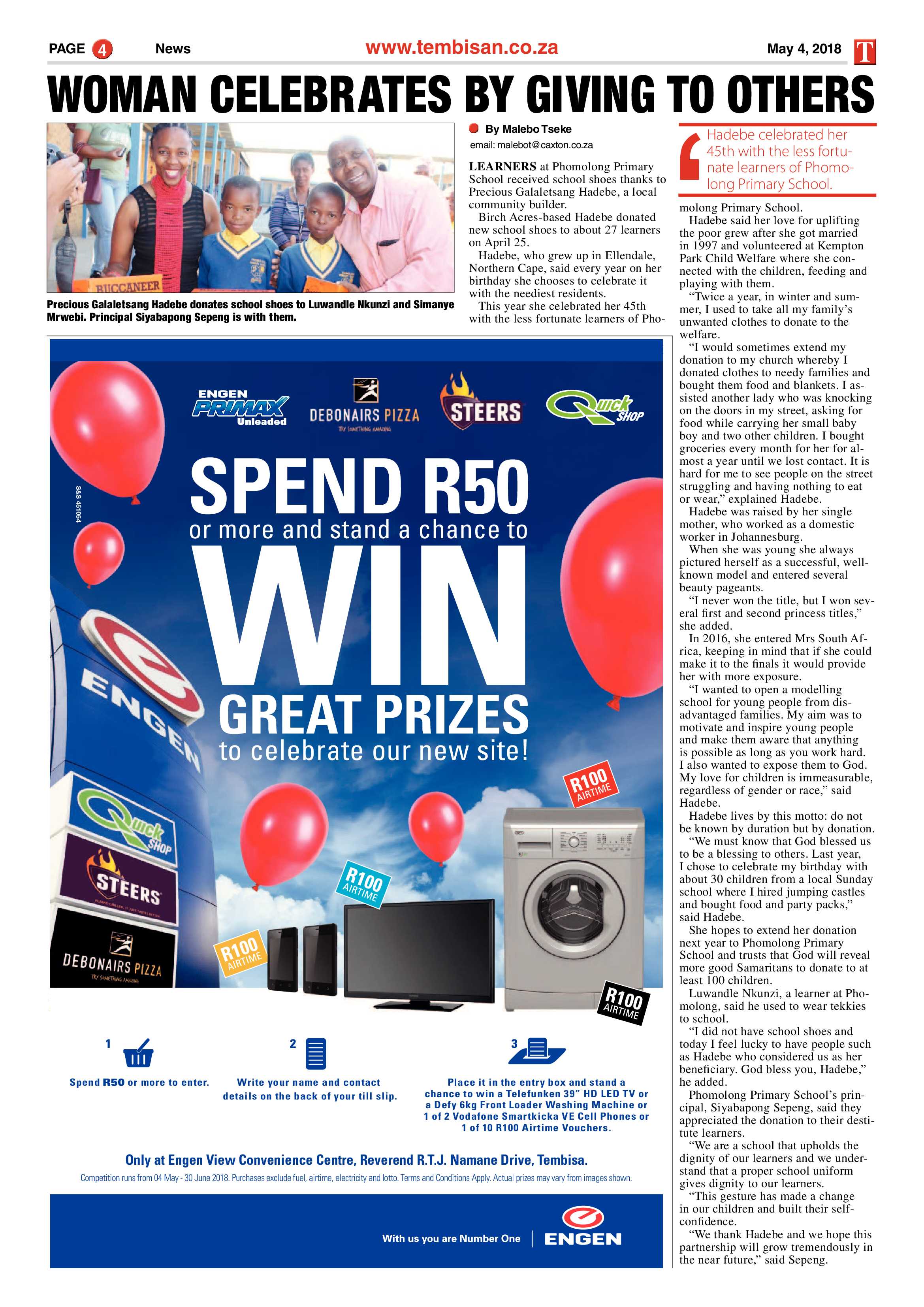 The Tembisan 4 May 2018 page 4