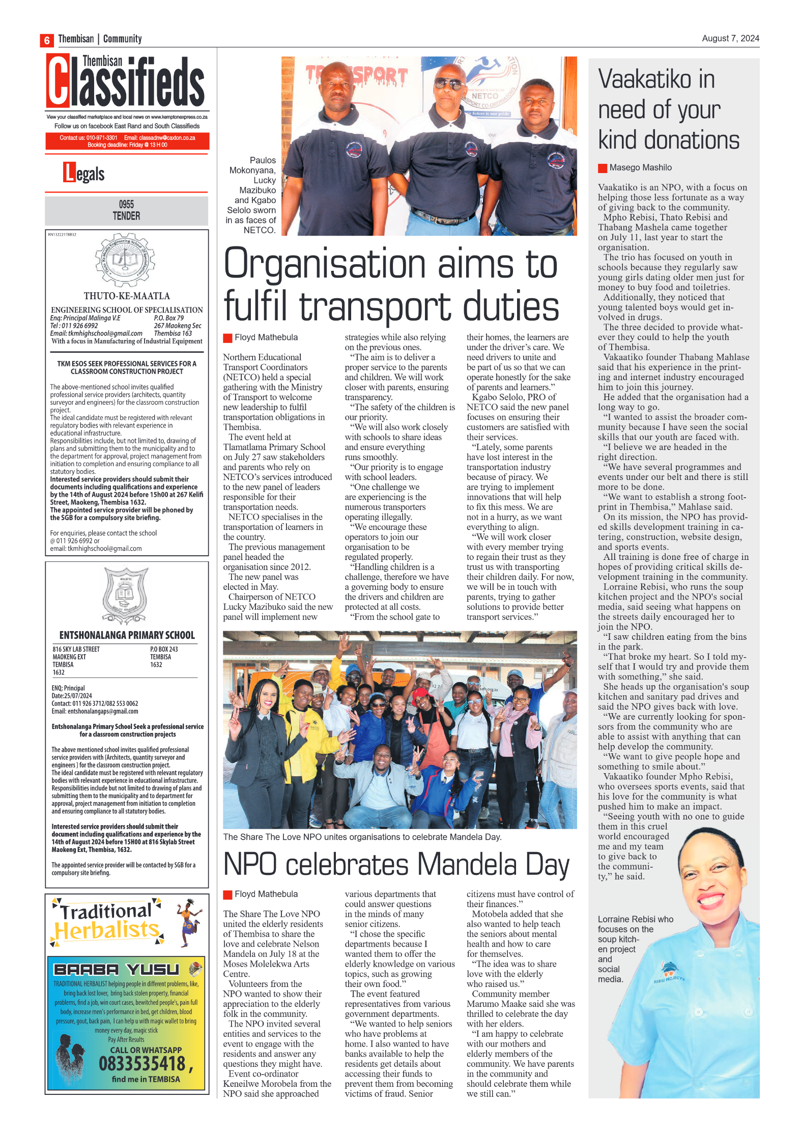 The Tembisan 7 August 2024 page 6