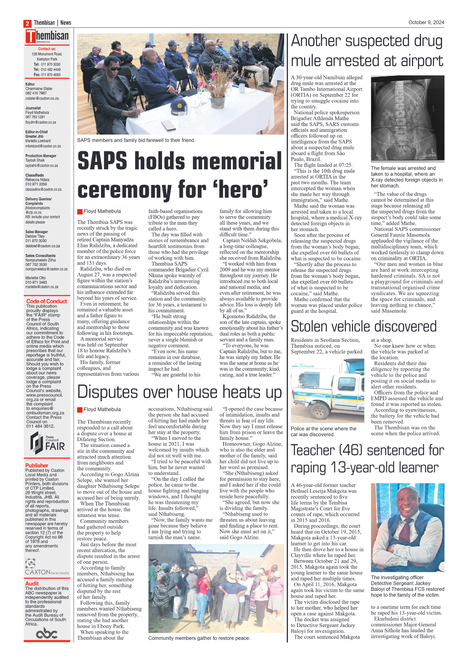 The Tembisan 9 October 2024 page 2