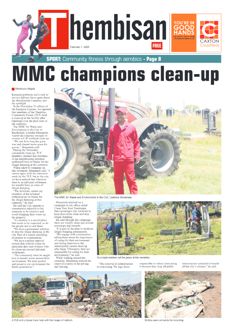 The Thembisan 07 February 2024 page 1