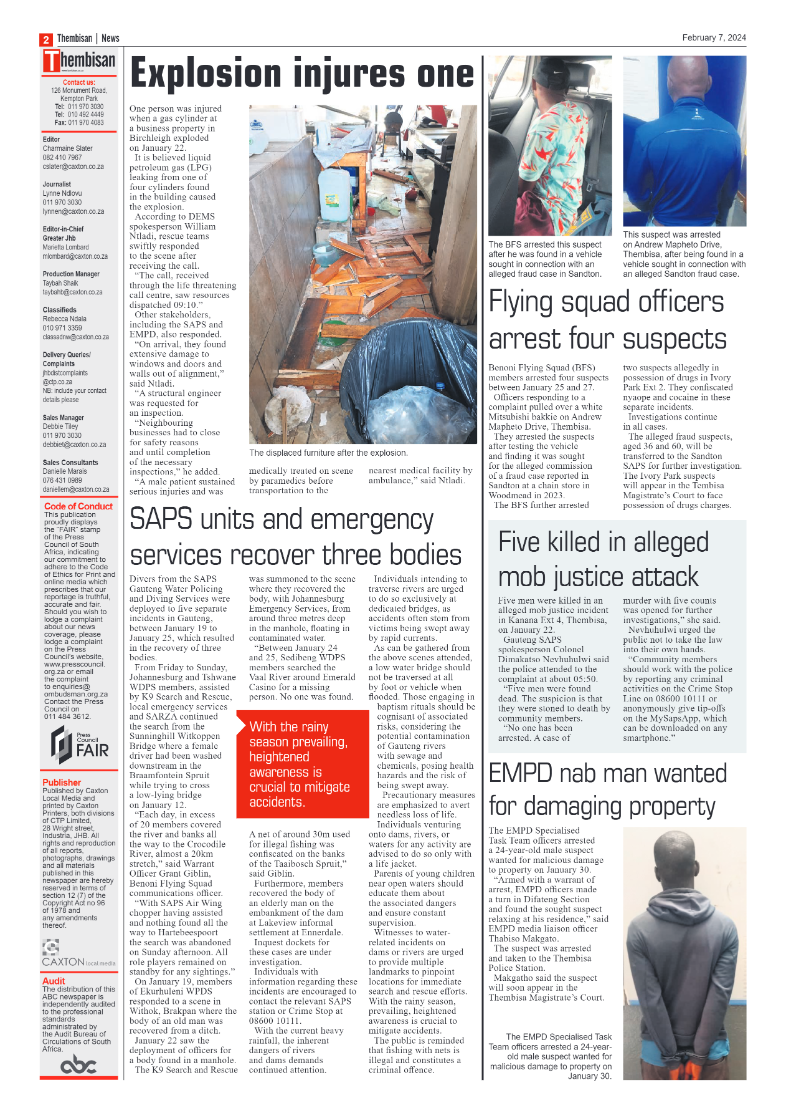 The Thembisan 07 February 2024 page 2