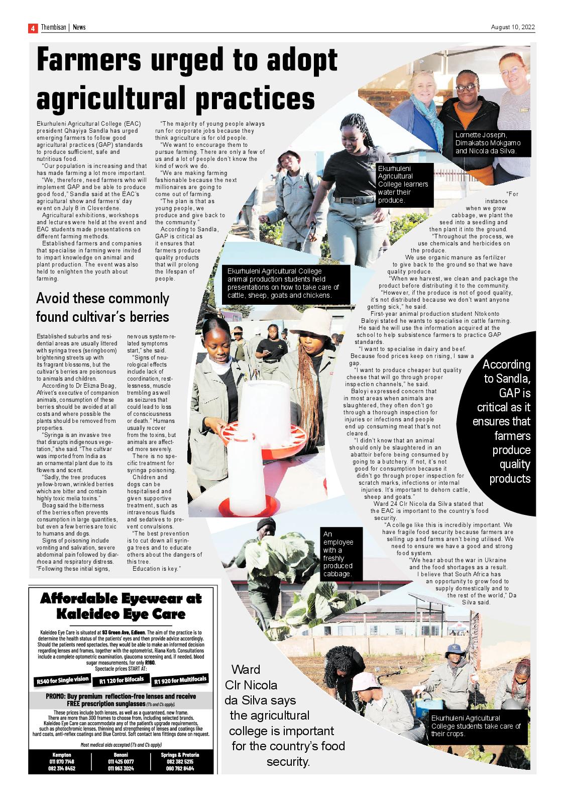 The Thembisan 10 Aug 2022 page 4