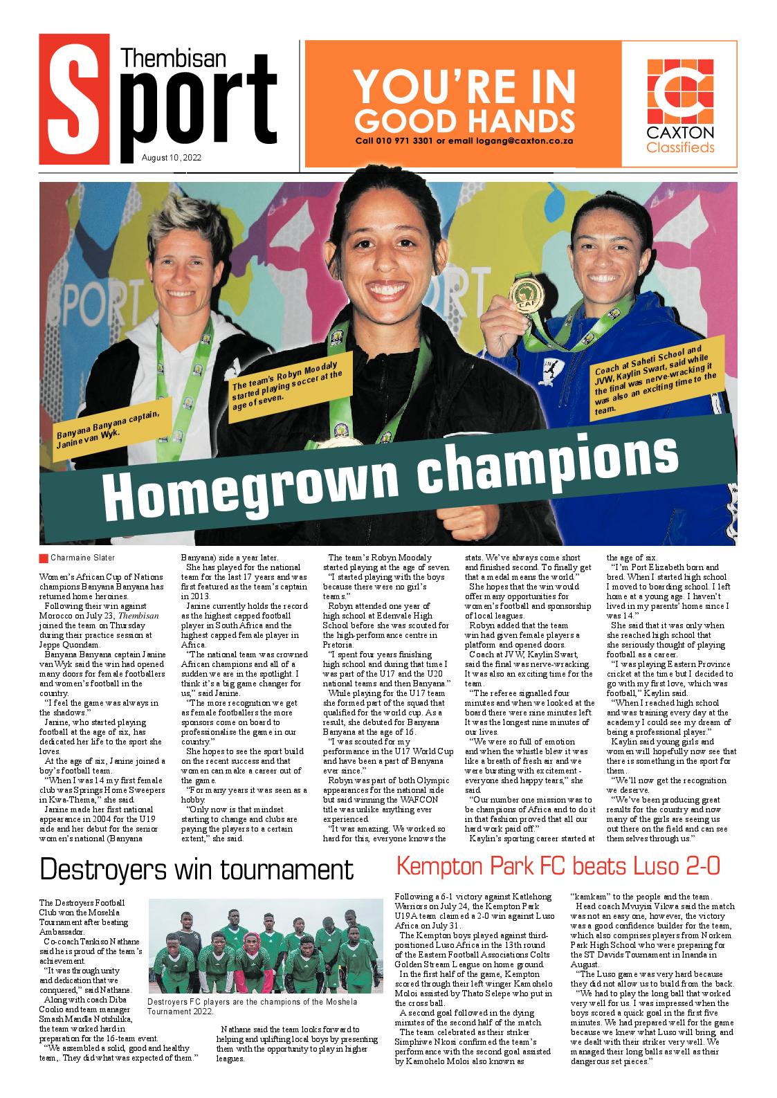 The Thembisan 10 Aug 2022 page 8