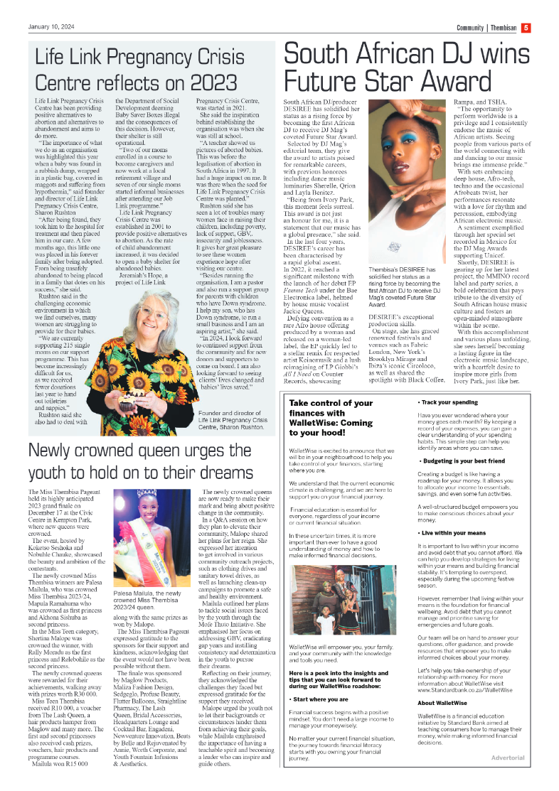 The Thembisan 10 January 2024 page 5