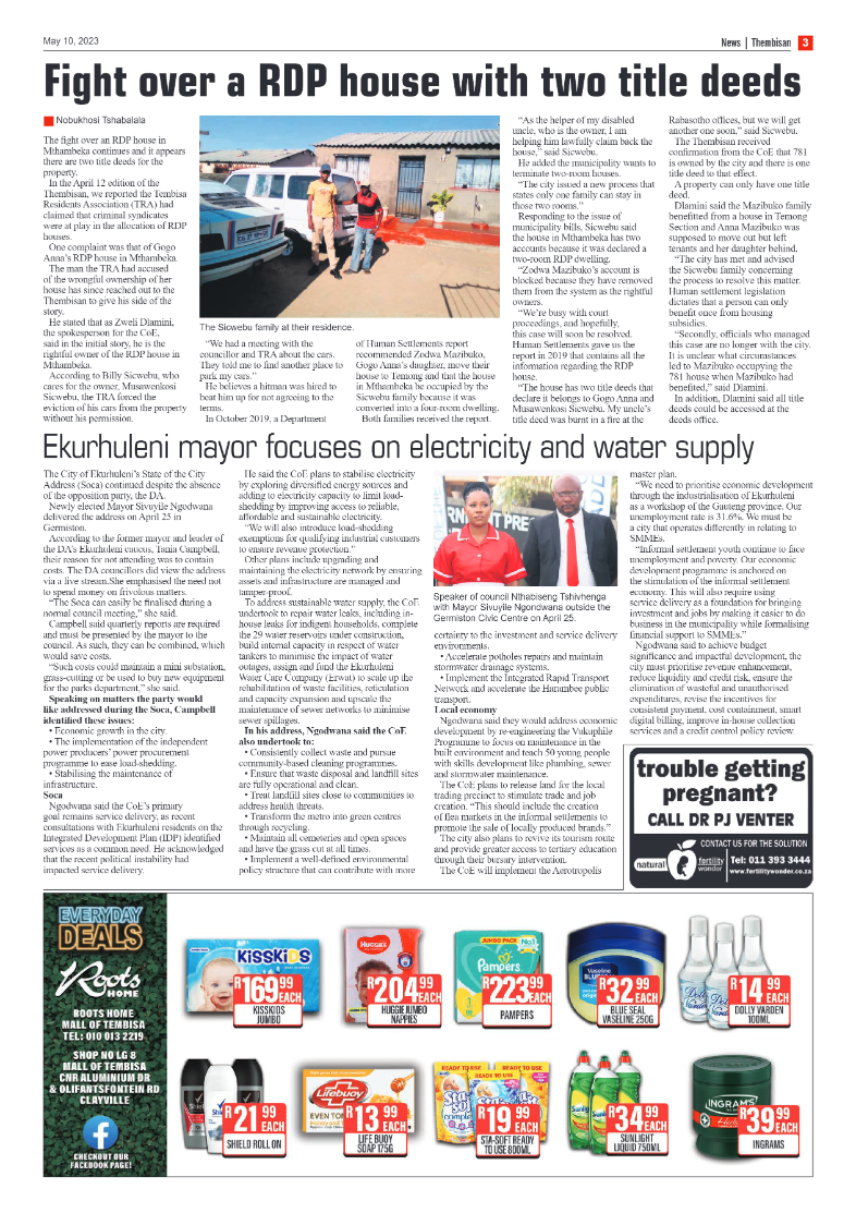 The Thembisan 10 May 2023 page 3
