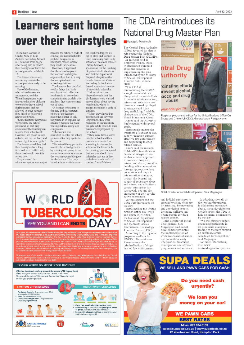 The Thembisan 12 April 2023 page 4