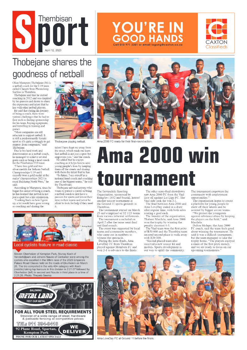 The Thembisan 12 April 2023 page 8