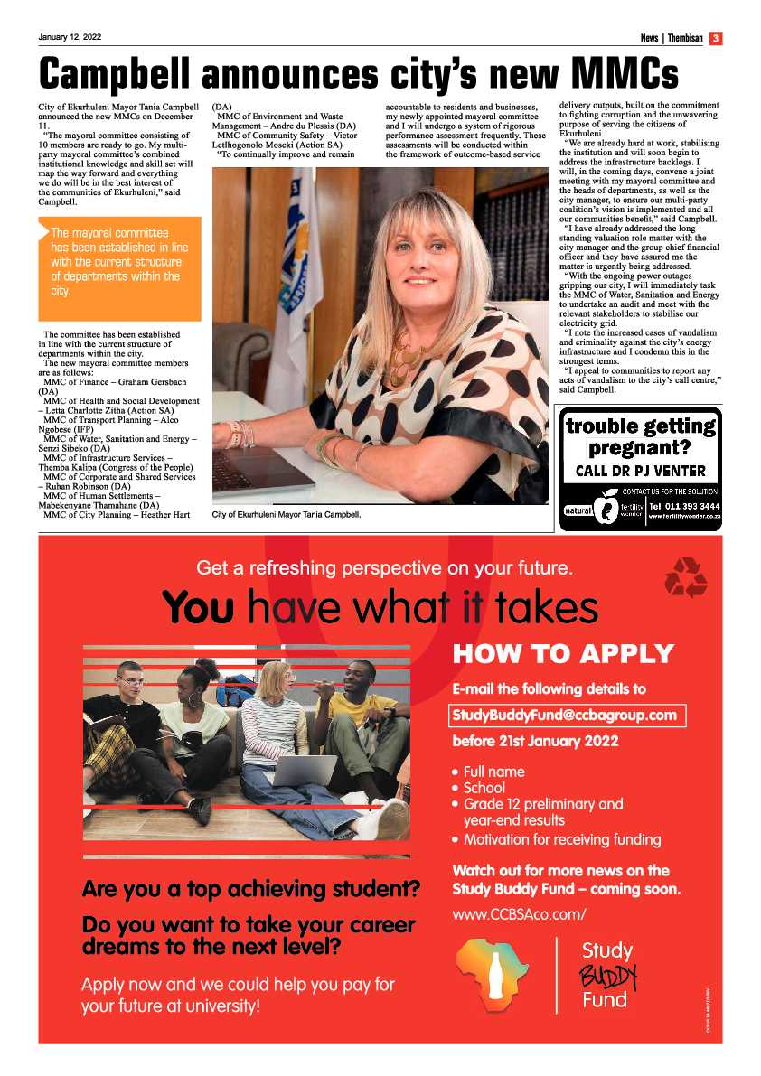 The Thembisan 12 January 2022 page 3
