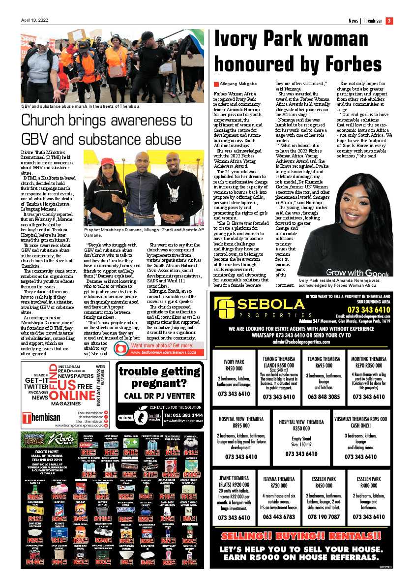 The Thembisan 13 April 2022 page 3