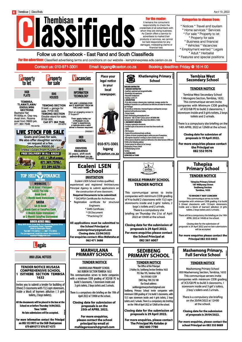 The Thembisan 13 April 2022 page 6