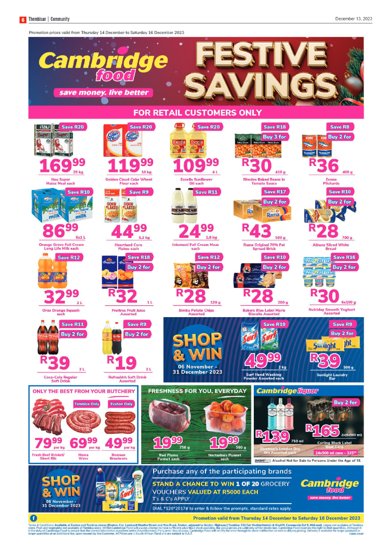 The Thembisan 13 December 2023 page 6