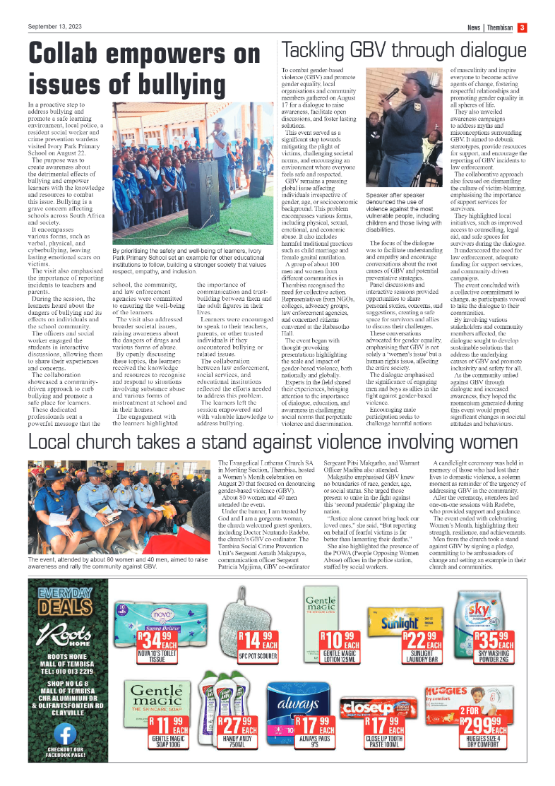 The Thembisan 13 September 2023 page 3