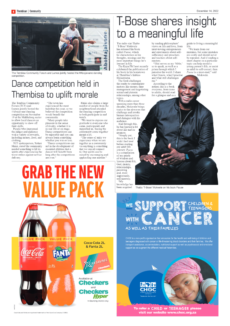 The Thembisan 14 Dec  2022 page 4