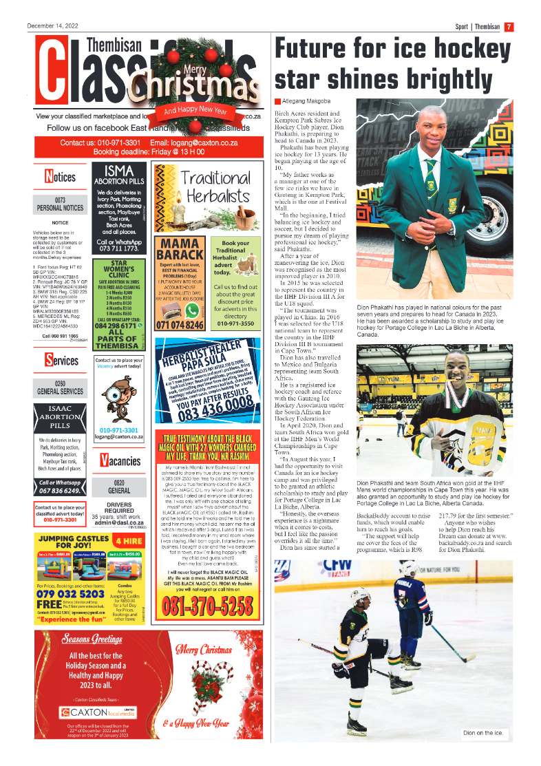 The Thembisan 14 Dec  2022 page 7