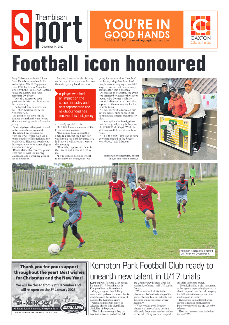 The Thembisan 14 Dec  2022 page 8