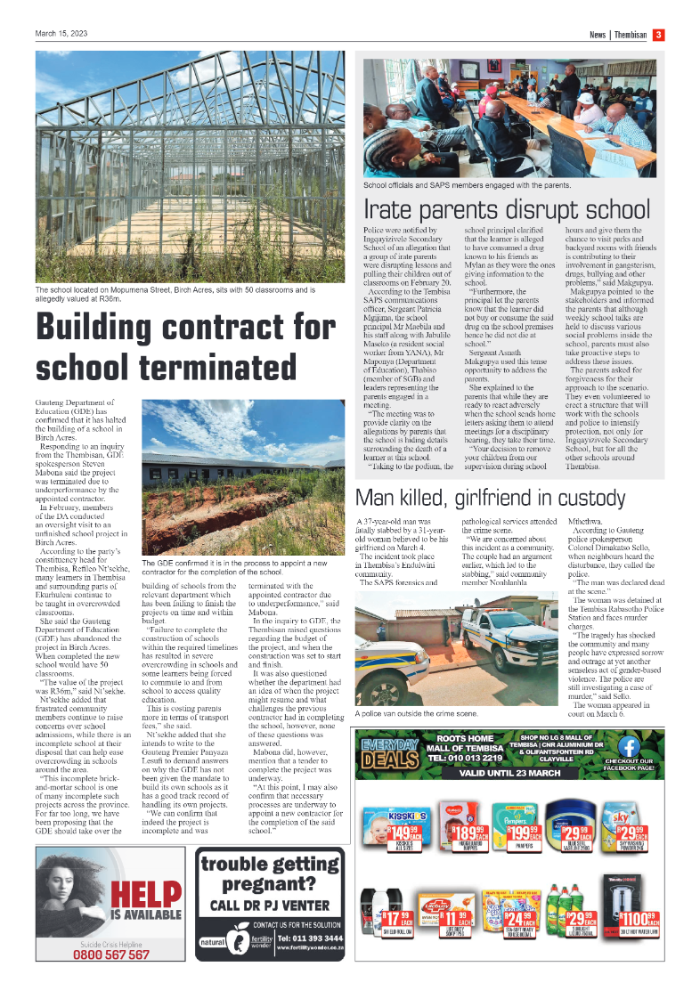The Thembisan 15 March 2023 page 3