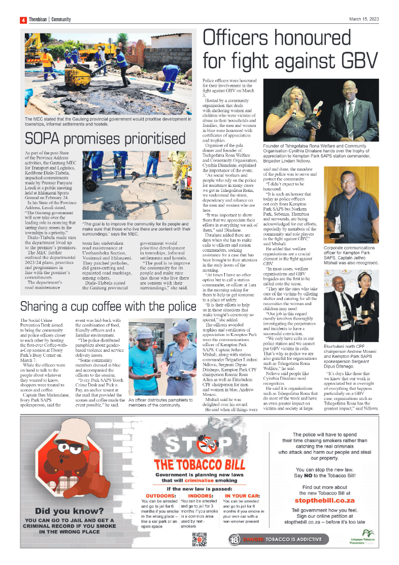 The Thembisan 15 March 2023 page 4