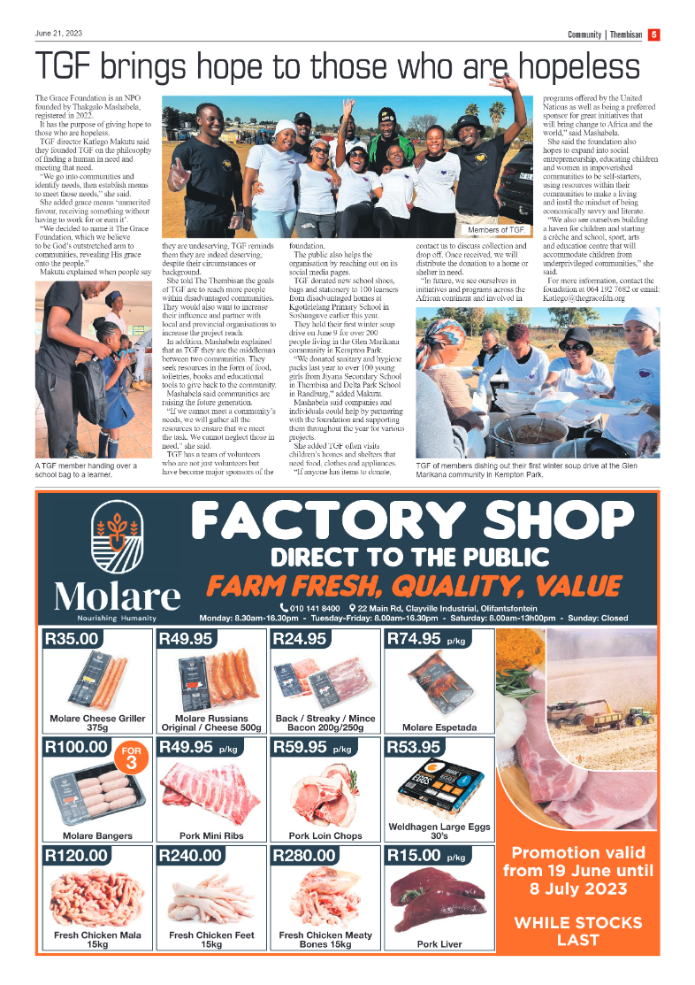 The Thembisan 21 June 2023 page 5