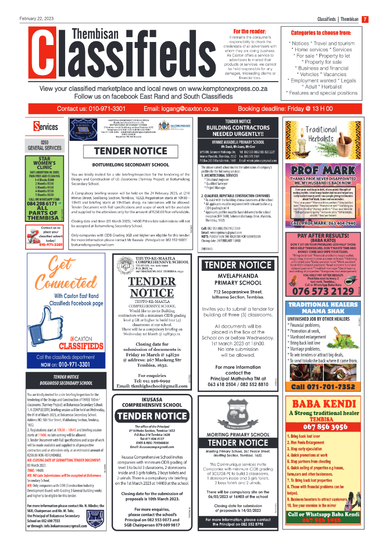 The Thembisan 22 February 2023 page 7