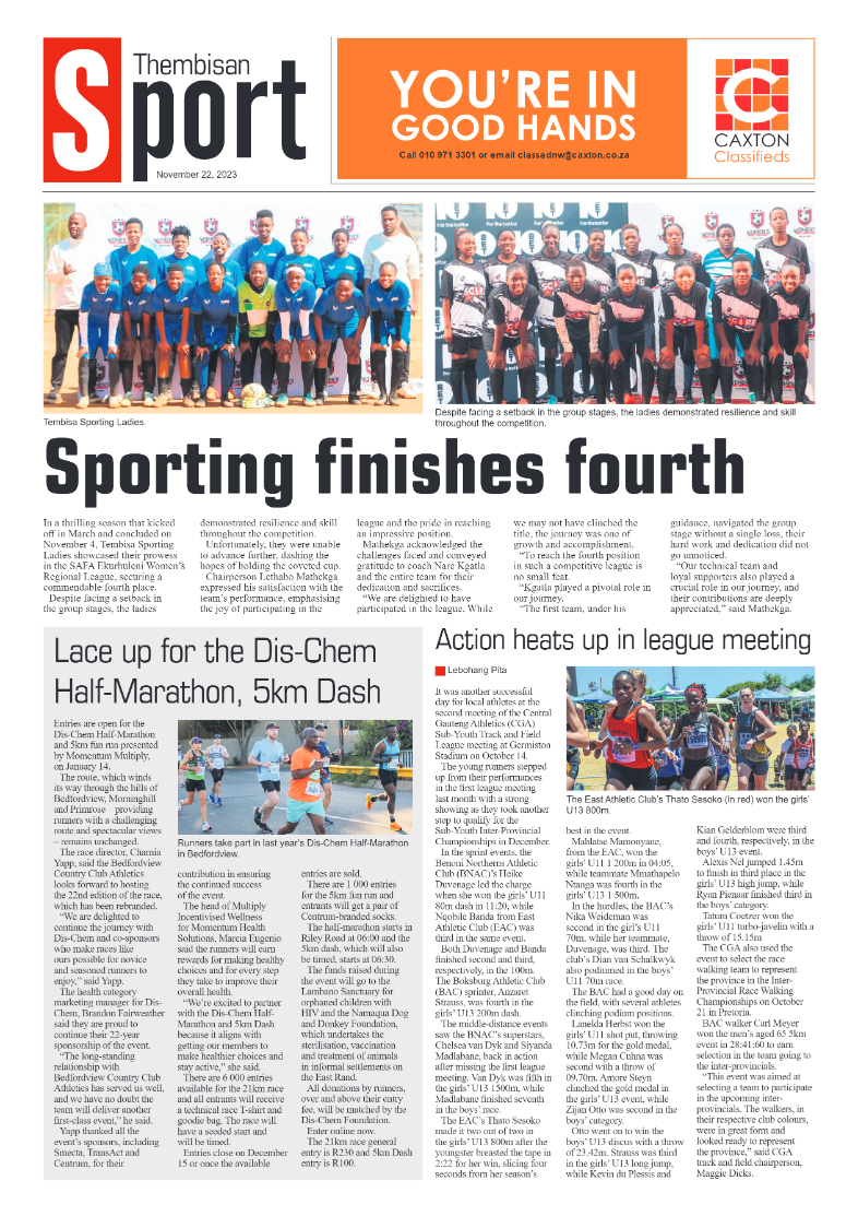 The Thembisan 22 November 2023 page 12