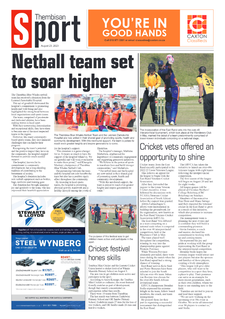 The Thembisan 23 August 2023 page 8