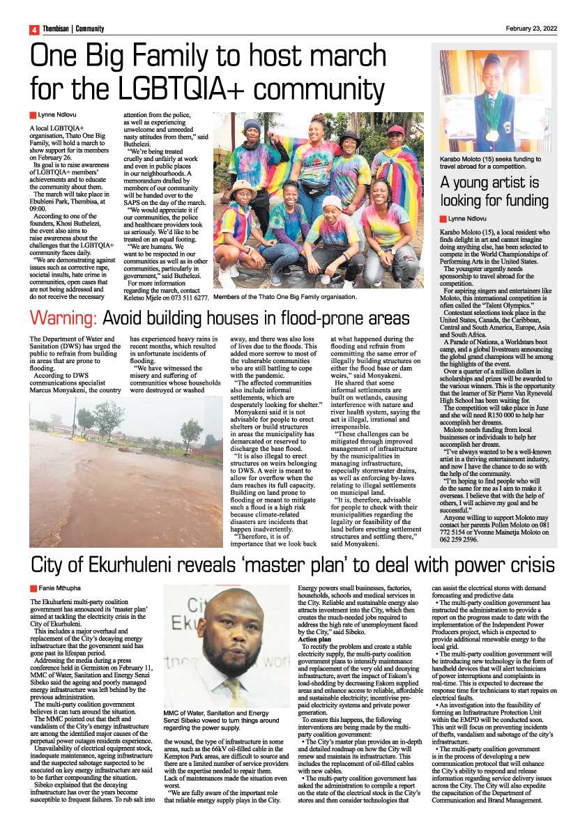 The Thembisan 23 February 2022 page 4