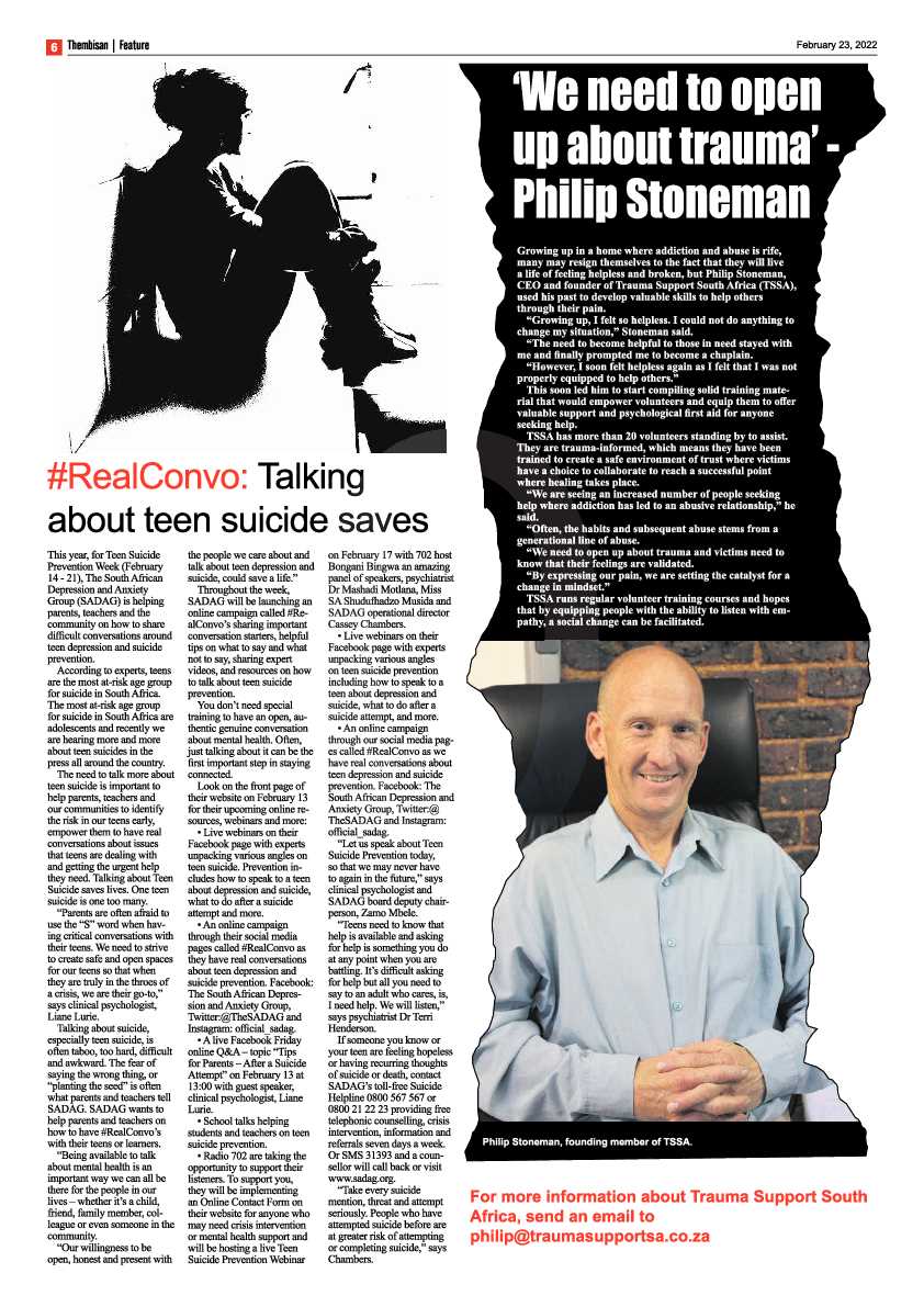 The Thembisan 23 February 2022 page 6