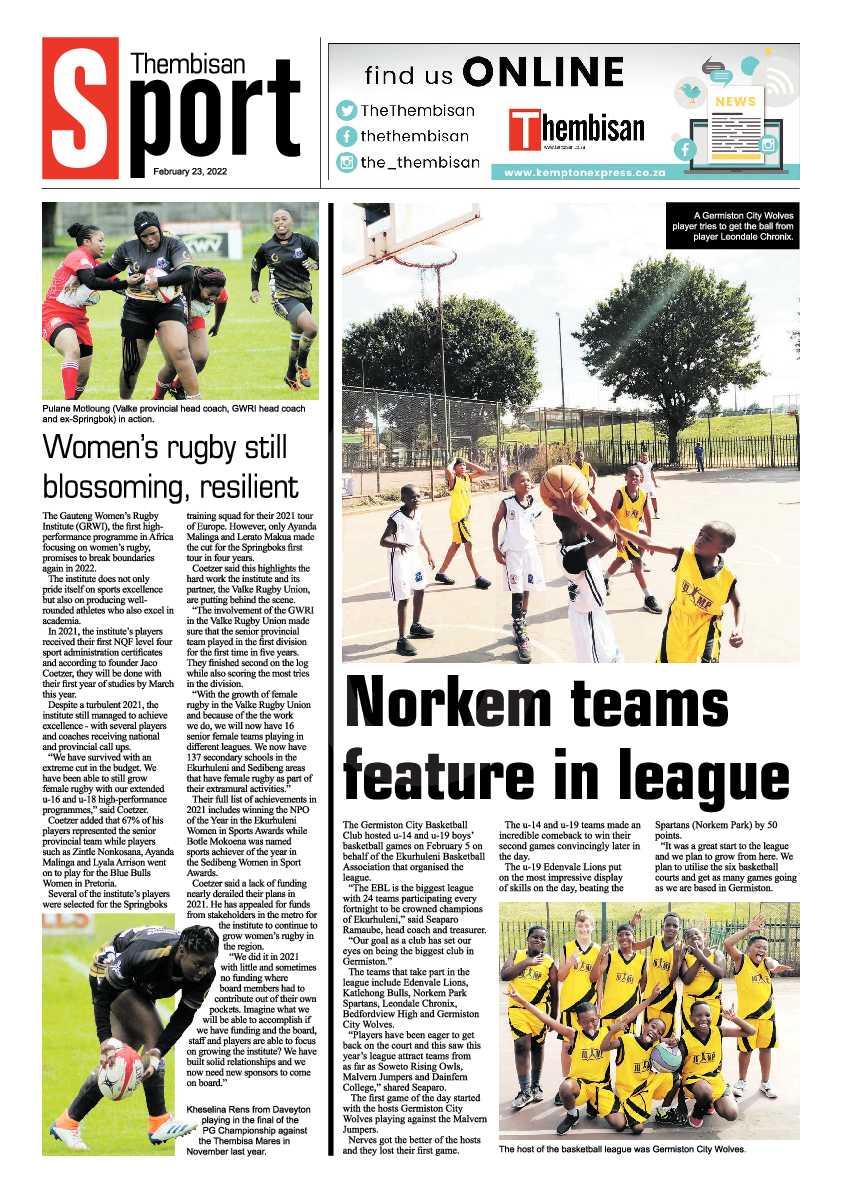 The Thembisan 23 February 2022 page 8