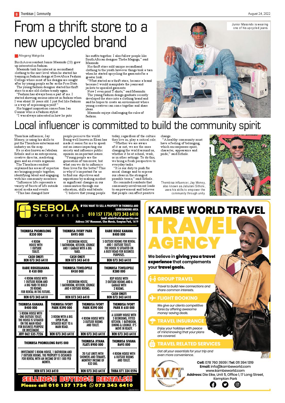 The Thembisan 24 Aug 2022 page 10
